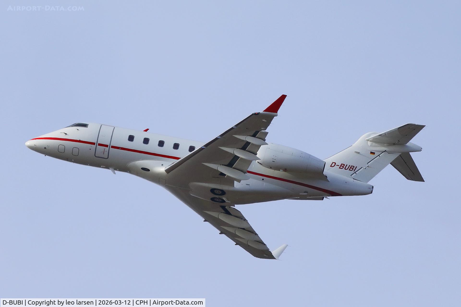D-BUBI, 2007 Bombardier Challenger 300 (BD-100-1A10) C/N 20145, Copenhagen 12.3.2026-