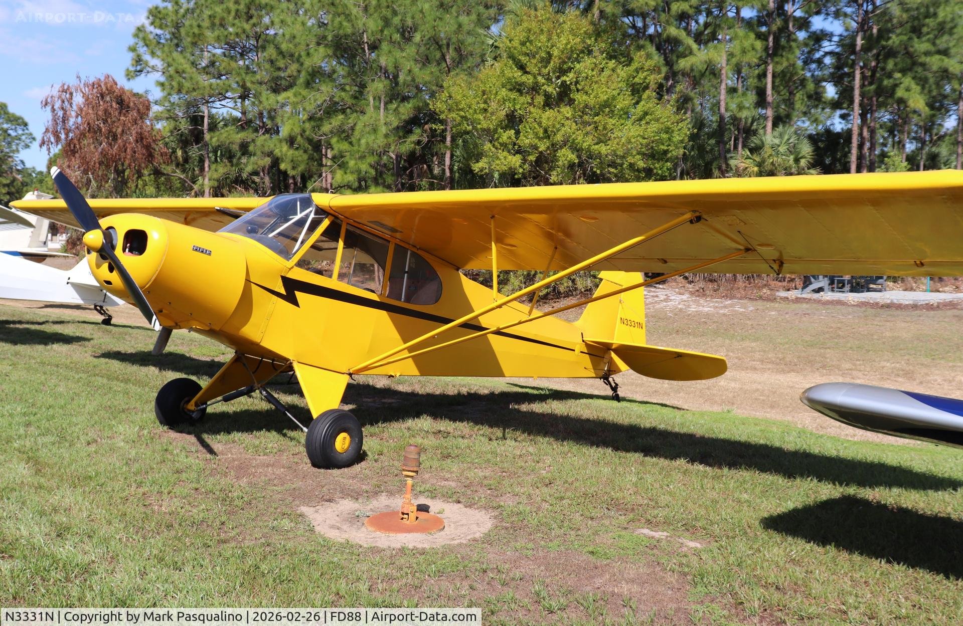 N3331N, 1946 Piper J3C-65 Cub C/N 22531, Piper J3C-65