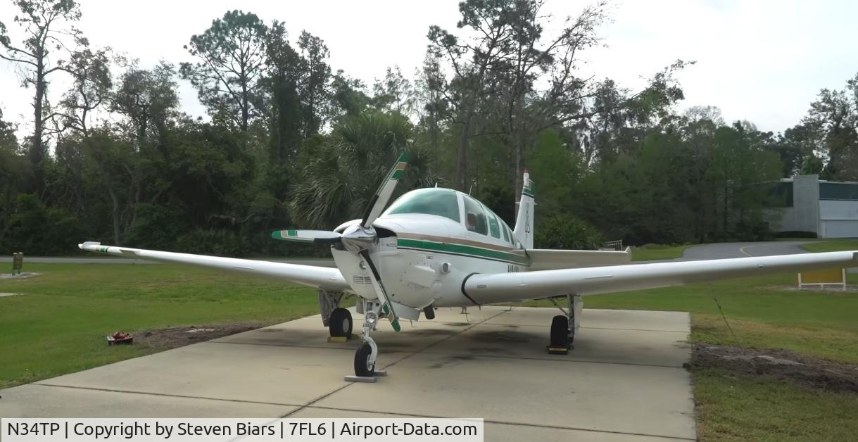 N34TP, 1983 Beech B36TC Bonanza C/N EA-382, Paint scheme at time of 2024 sale.