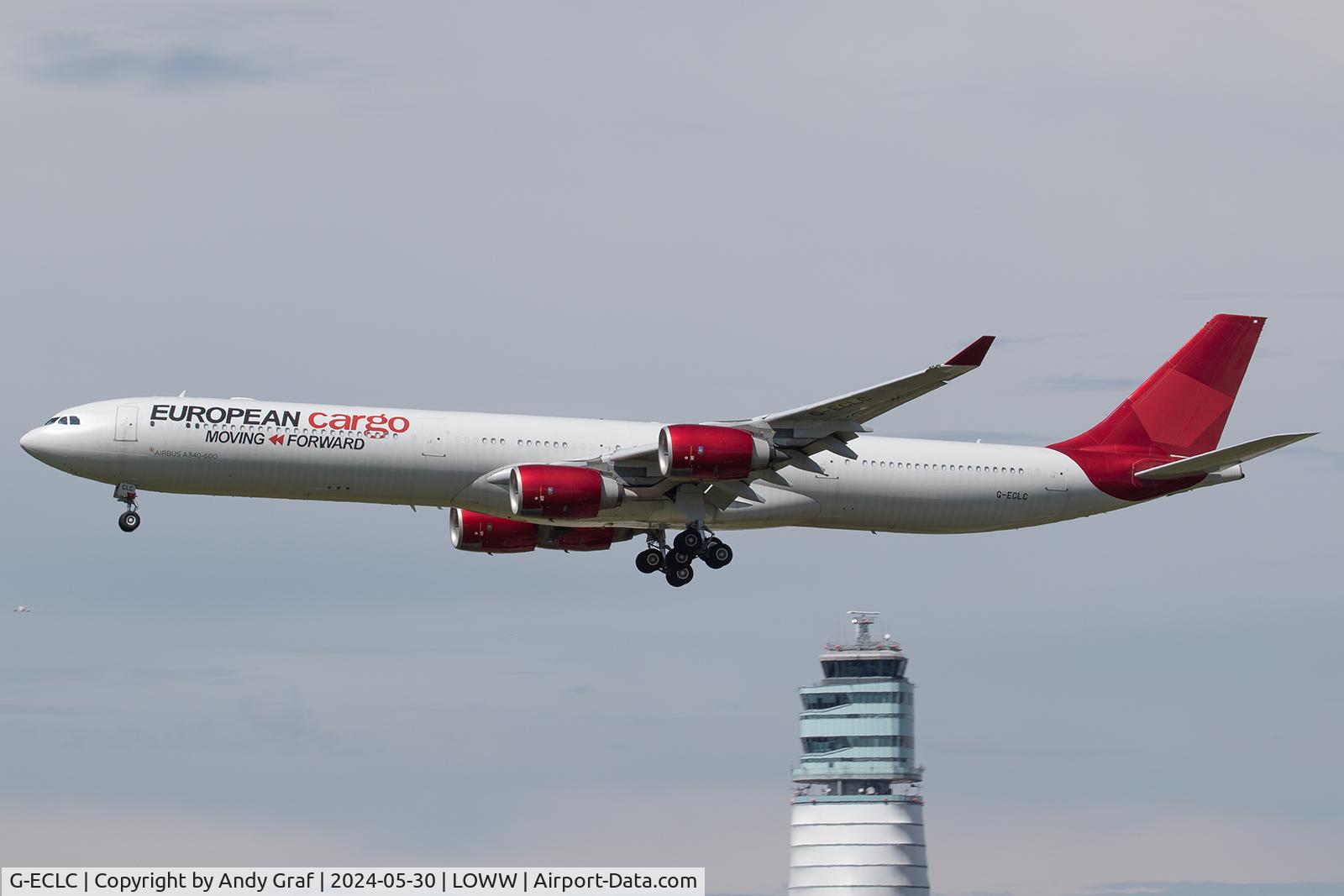 G-ECLC, 2006 Airbus A340-642 C/N 768, European Cargo A340-600