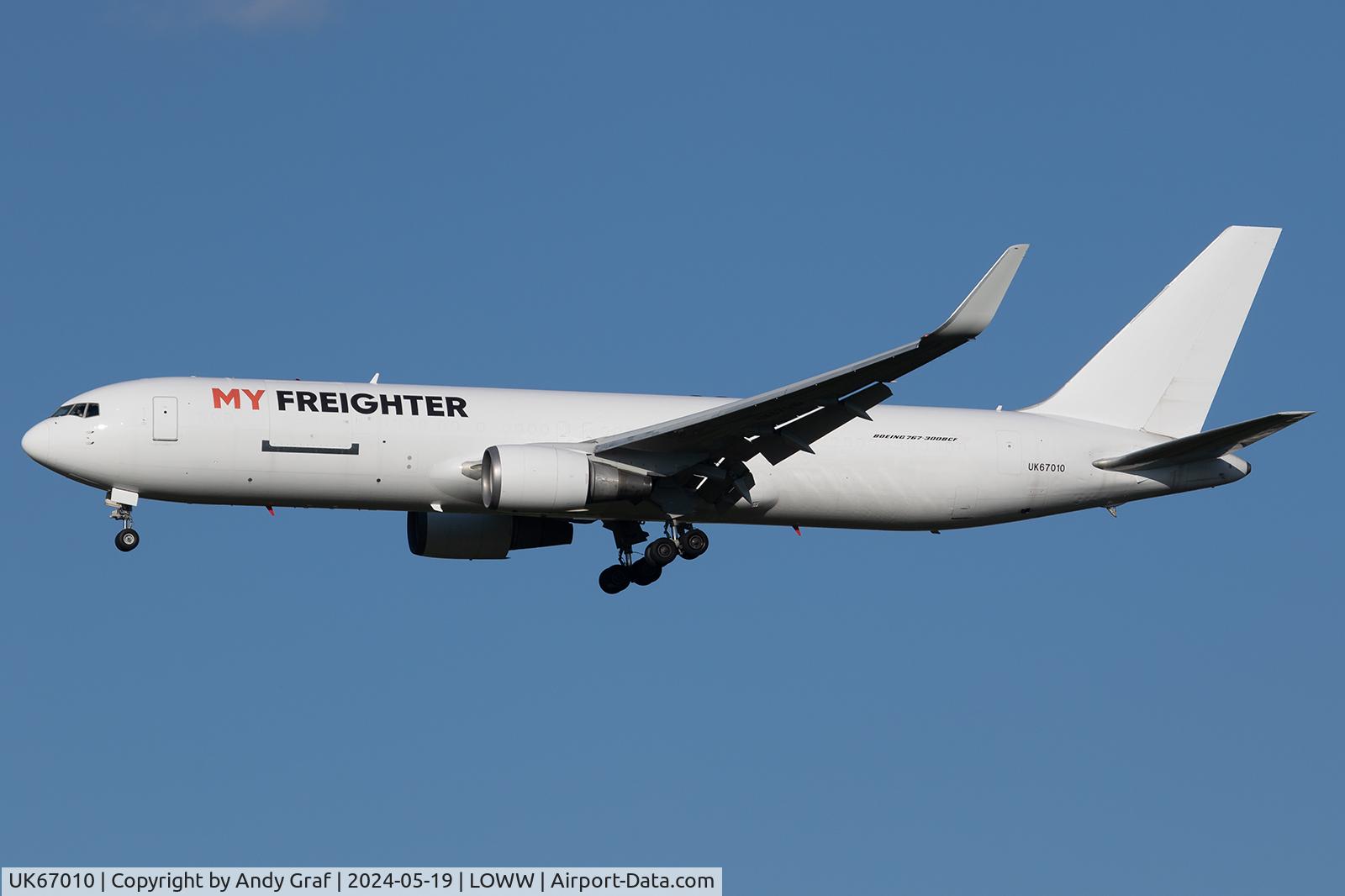 UK67010, Boeing 776-31B(ER)(BCF) C/N 25170, MyFreighter 767-300F 