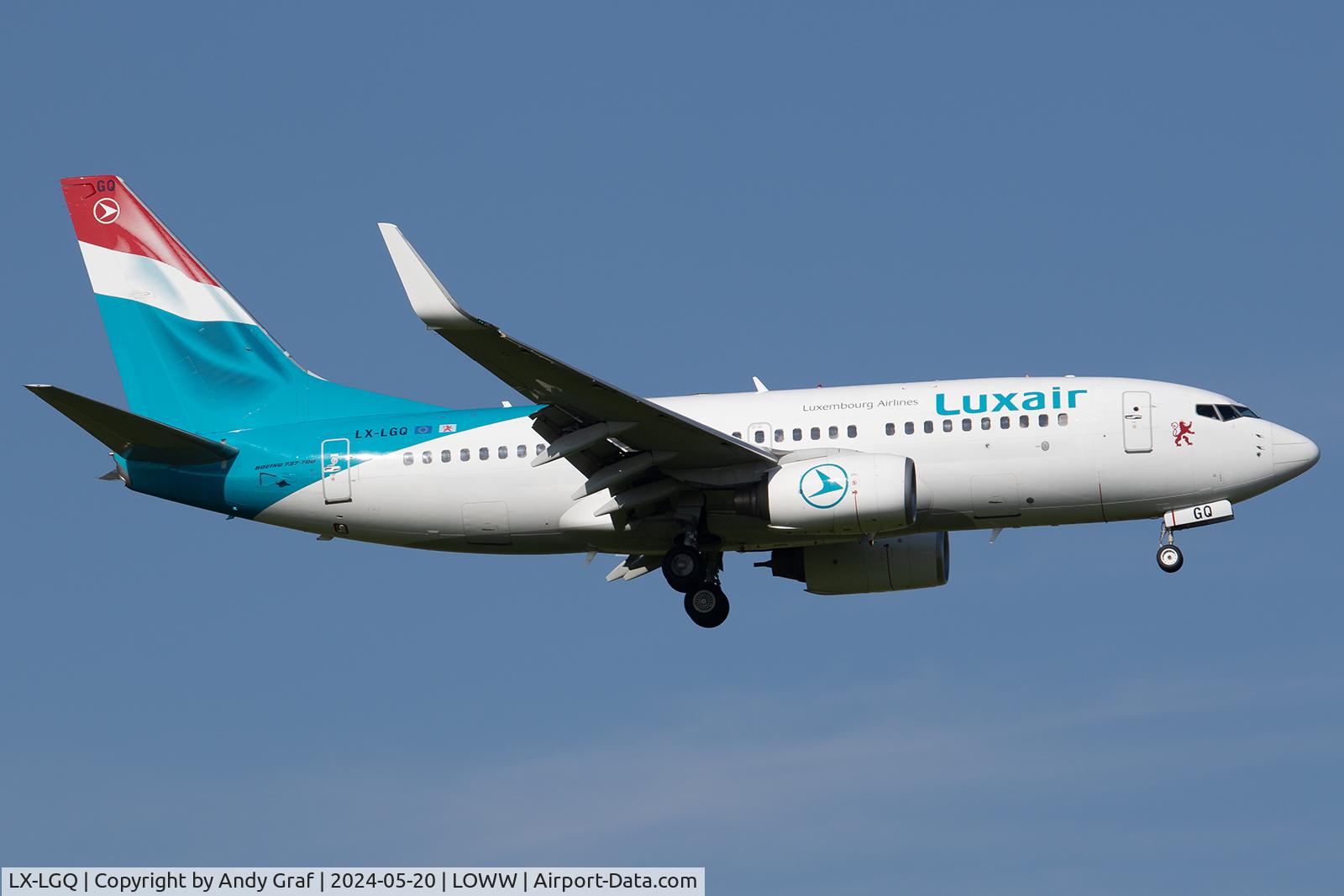 LX-LGQ, 2004 Boeing 737-7C9 C/N 33802, Luxair 737-700