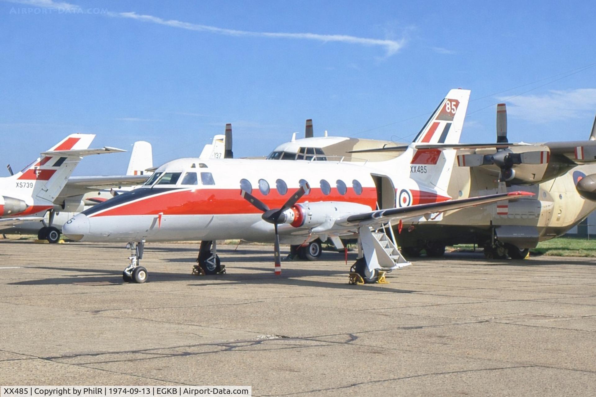 XX485, 1974 Scottish Aviation HP-137 Jetstream T.1 C/N 268, XX485 1974 HP Jetstream T2 RAF Biggin Hill 