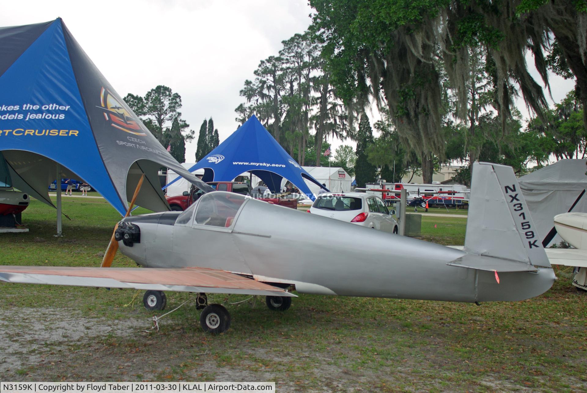 N3159K, 1948 Mooney M-18L C/N 3, Sun N Fun 2011