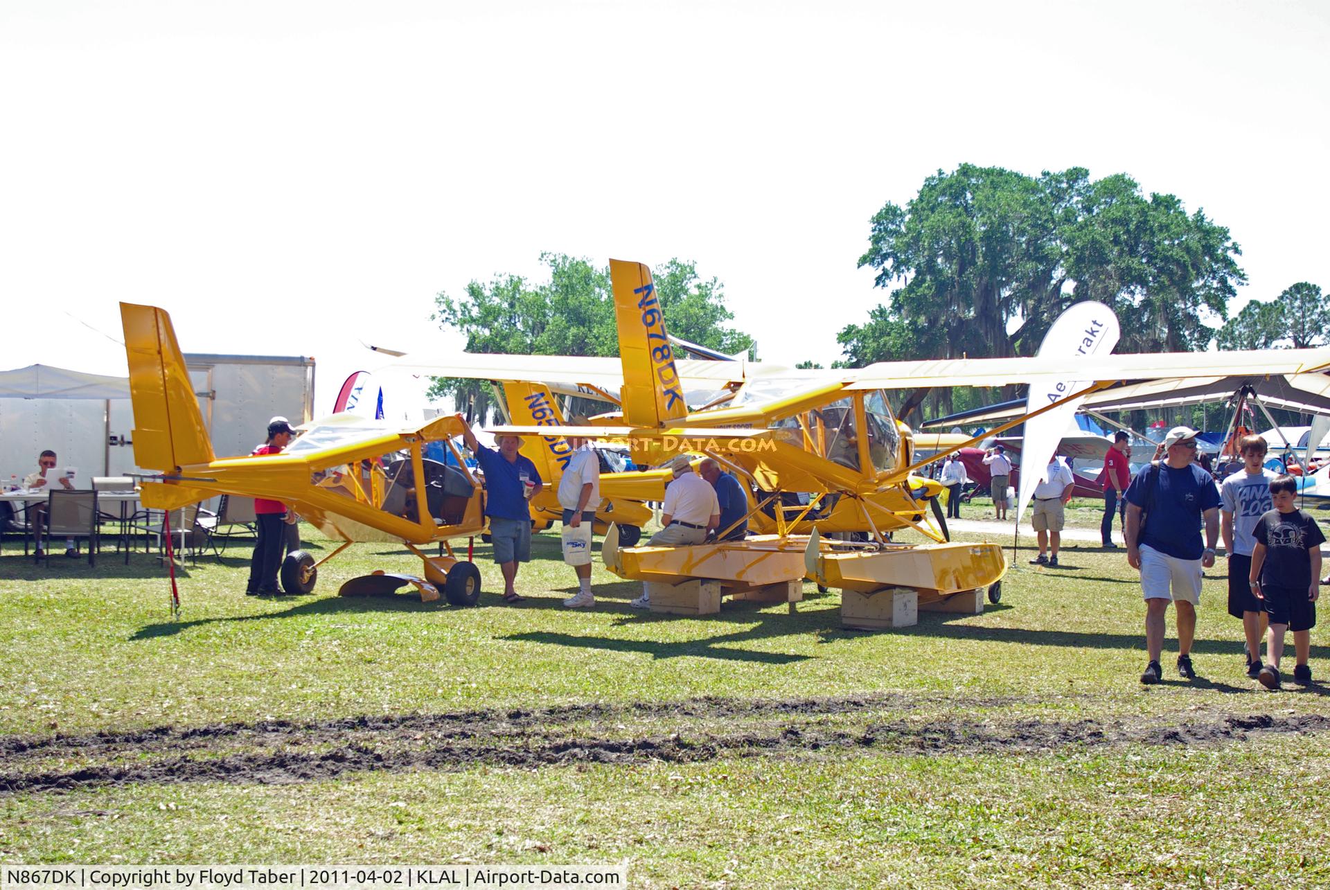 N867DK, 2005 Cameron Balloons Us Z-105 C/N 6430, Sun N Fun 2011