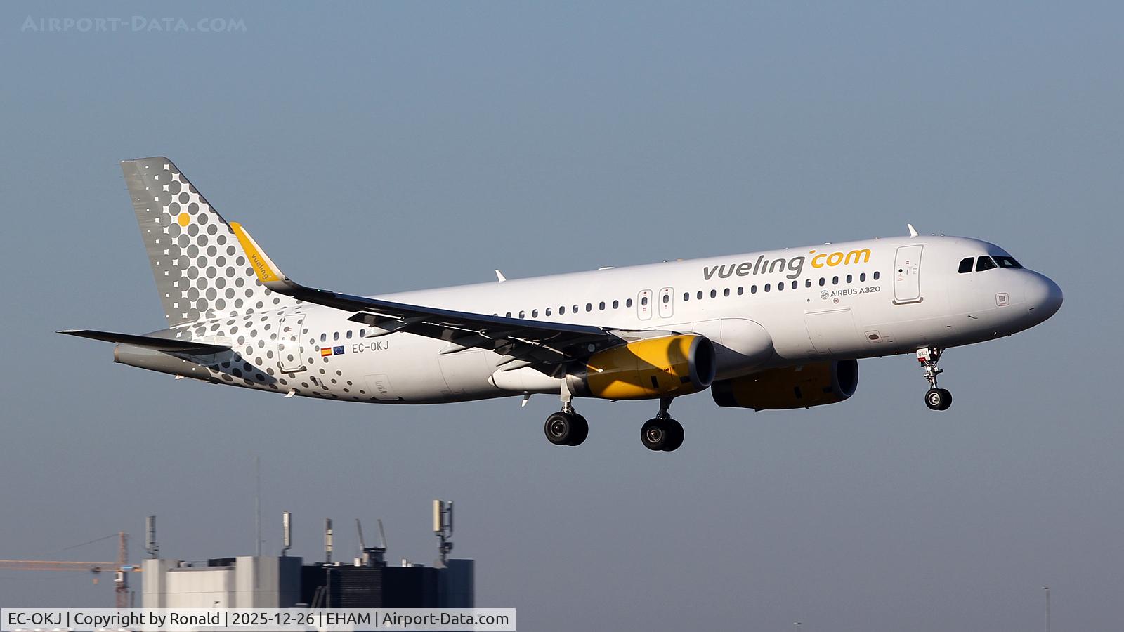 EC-OKJ, 2017 Airbus A320-232 C/N 7809, at eham