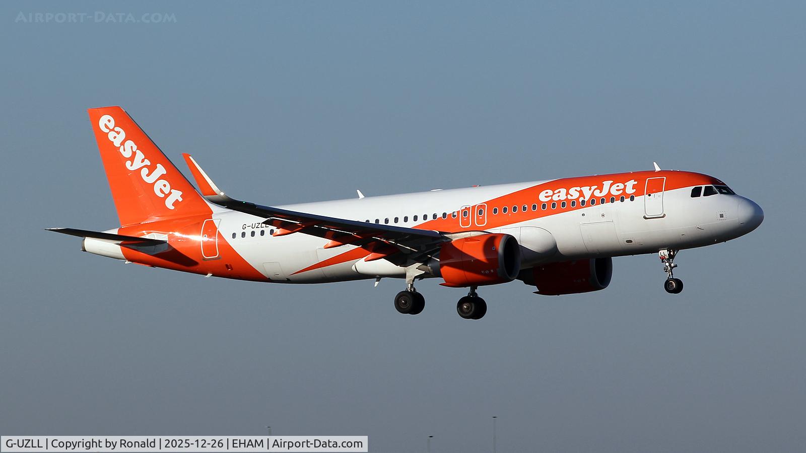 G-UZLL, 2020 Airbus A320-251N C/N 9510, at eham
