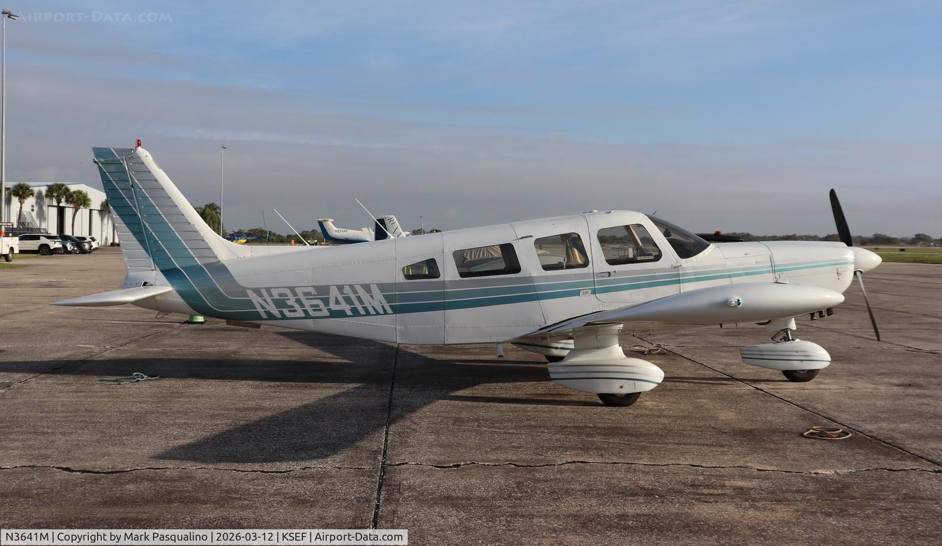 N3641M, 1978 Piper PA-32-300 Cherokee Six C/N 32-7840068, Piper PA-32-300