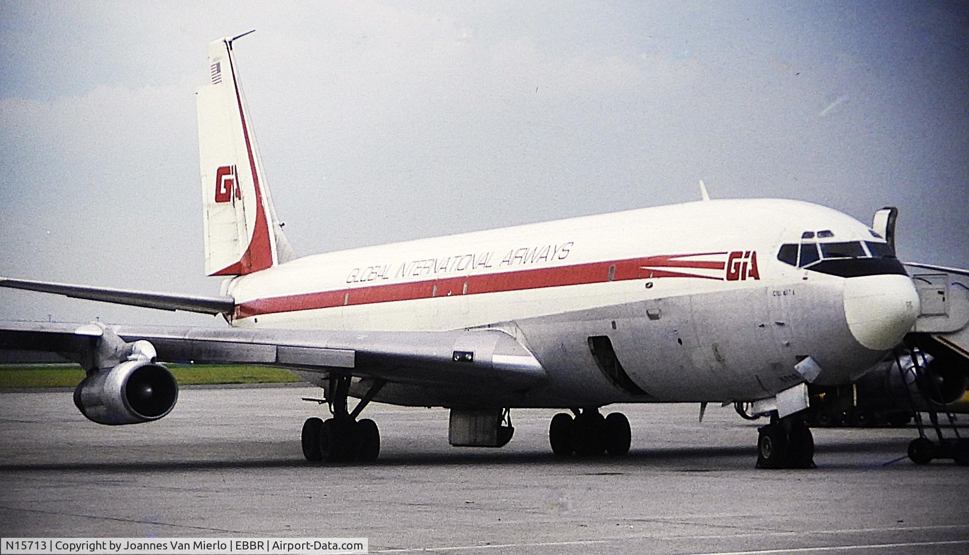 N15713, 1969 Boeing 707-331C C/N 20069, ex-slide
