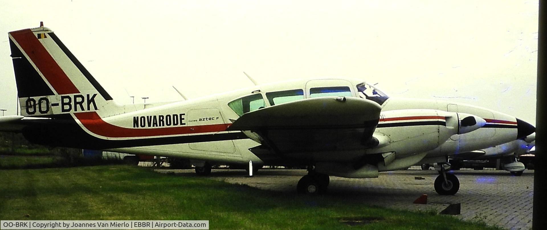 OO-BRK, 1977 Piper PA-23-250 Aztec F C/N 27-7754147, ex-slide