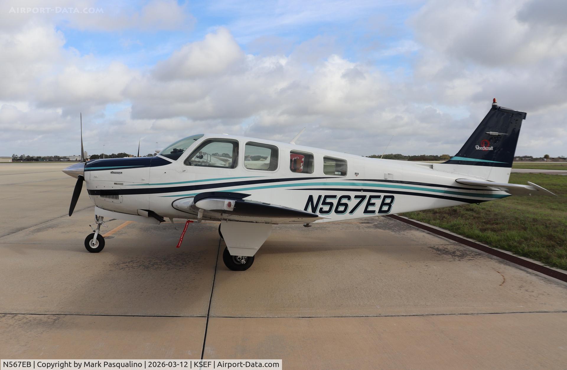 N567EB, 1979 Beech A36 Bonanza 36 C/N E-1543, Beech A36