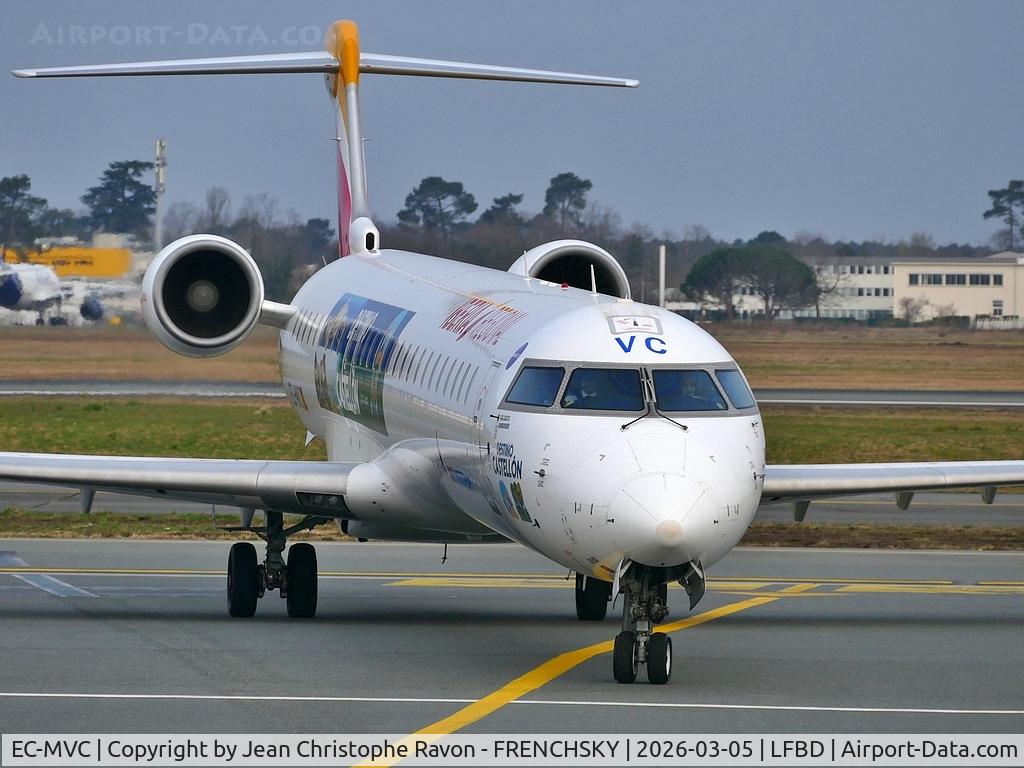 EC-MVC, 2018 Bombardier CRJ-1000 (CL-600-2E25) C/N 19062, from Madrid Barajas