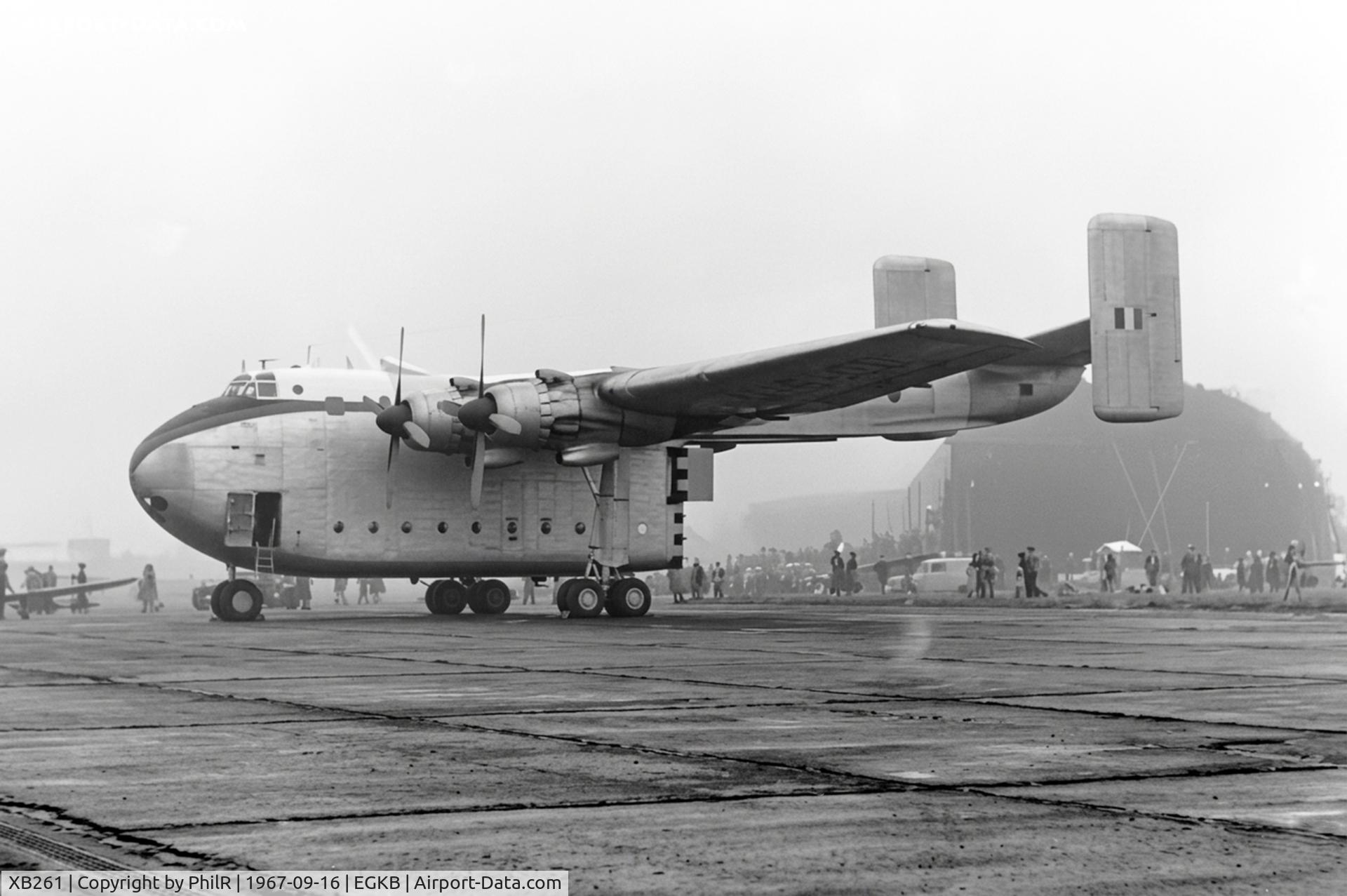 XB261, 1955 Blackburn Beverley C.1 C/N 1004, XB261 1955 Blackburn Beverly C1 RAF Biggin Hill