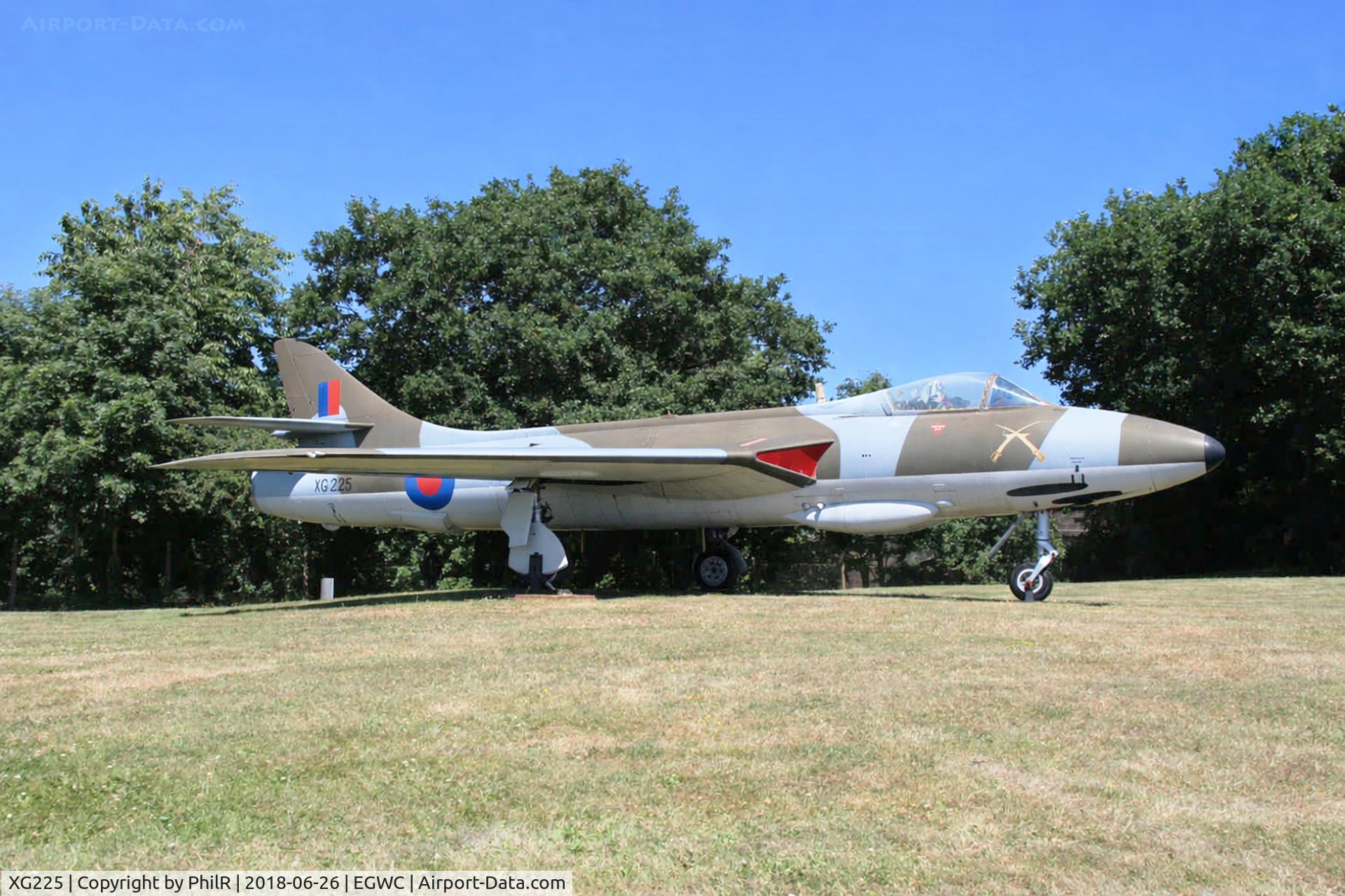 XG225, 1956 Hawker Hunter F.6A C/N 41H-680037, XG225 1956 Hawker Hunter F6A Cosford 26.06.18