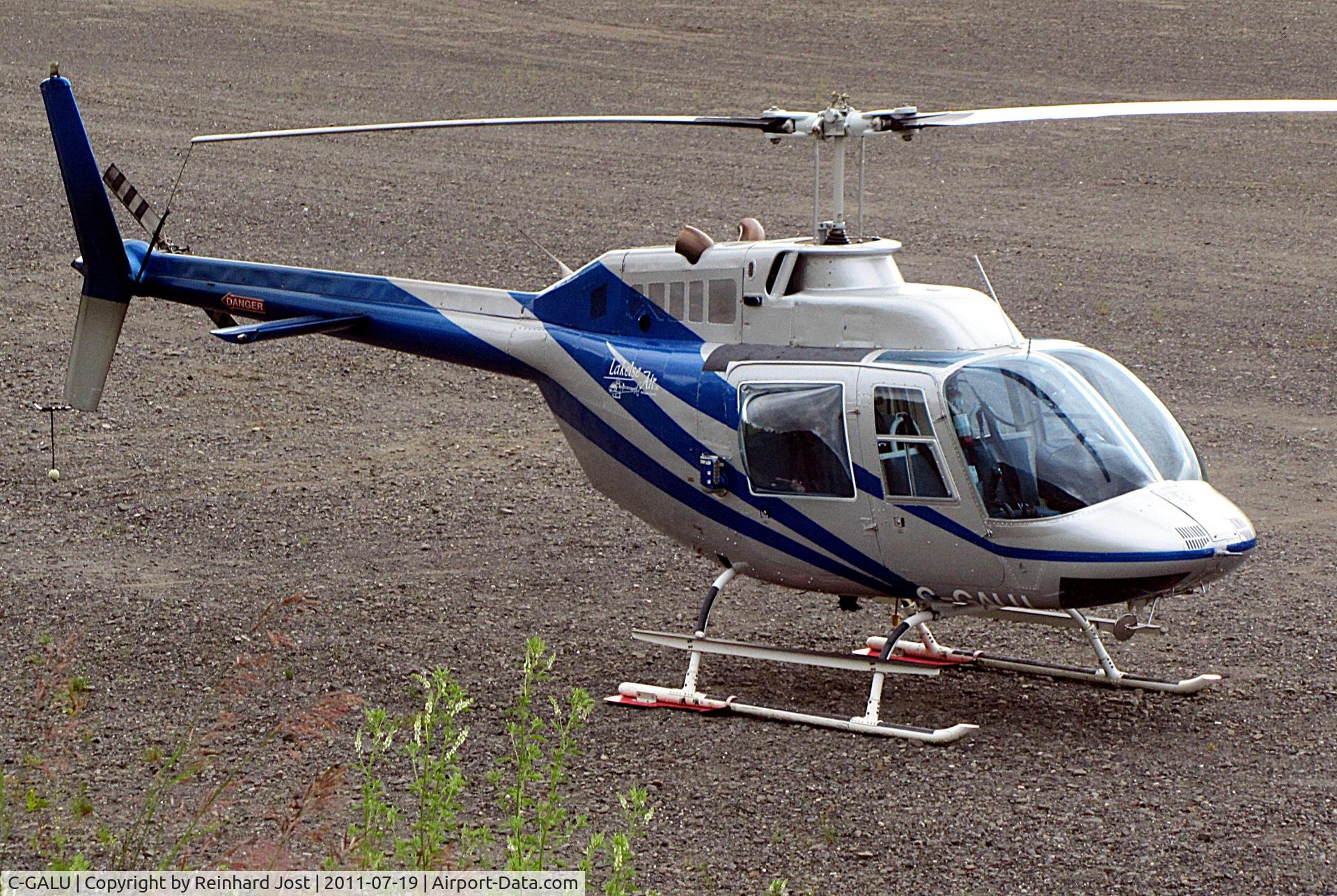 C-GALU, Bell 206B C/N 2511, Bell 206B of Lakelse Air at the Bell II Lodge at BC, Canada, which in winter is a perfect place for heliskiing