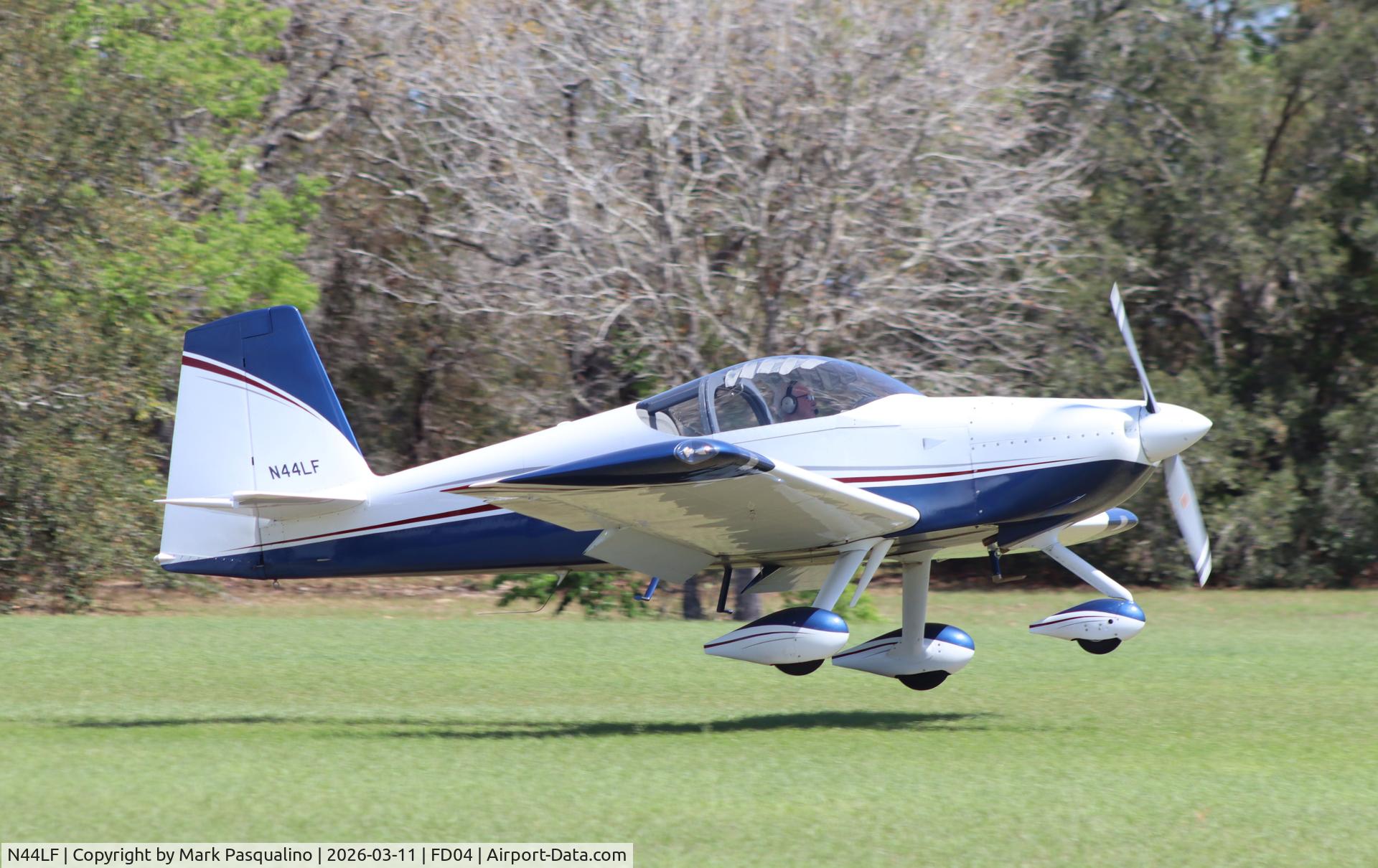 N44LF, 2021 Vans RV-7A C/N 70947, Vans RV-7A