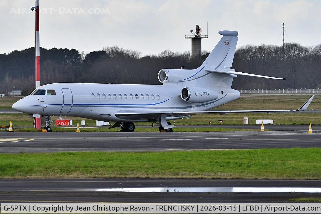 G-SPTX, 2018 Dassault Falcon 7X C/N 282, private F7X