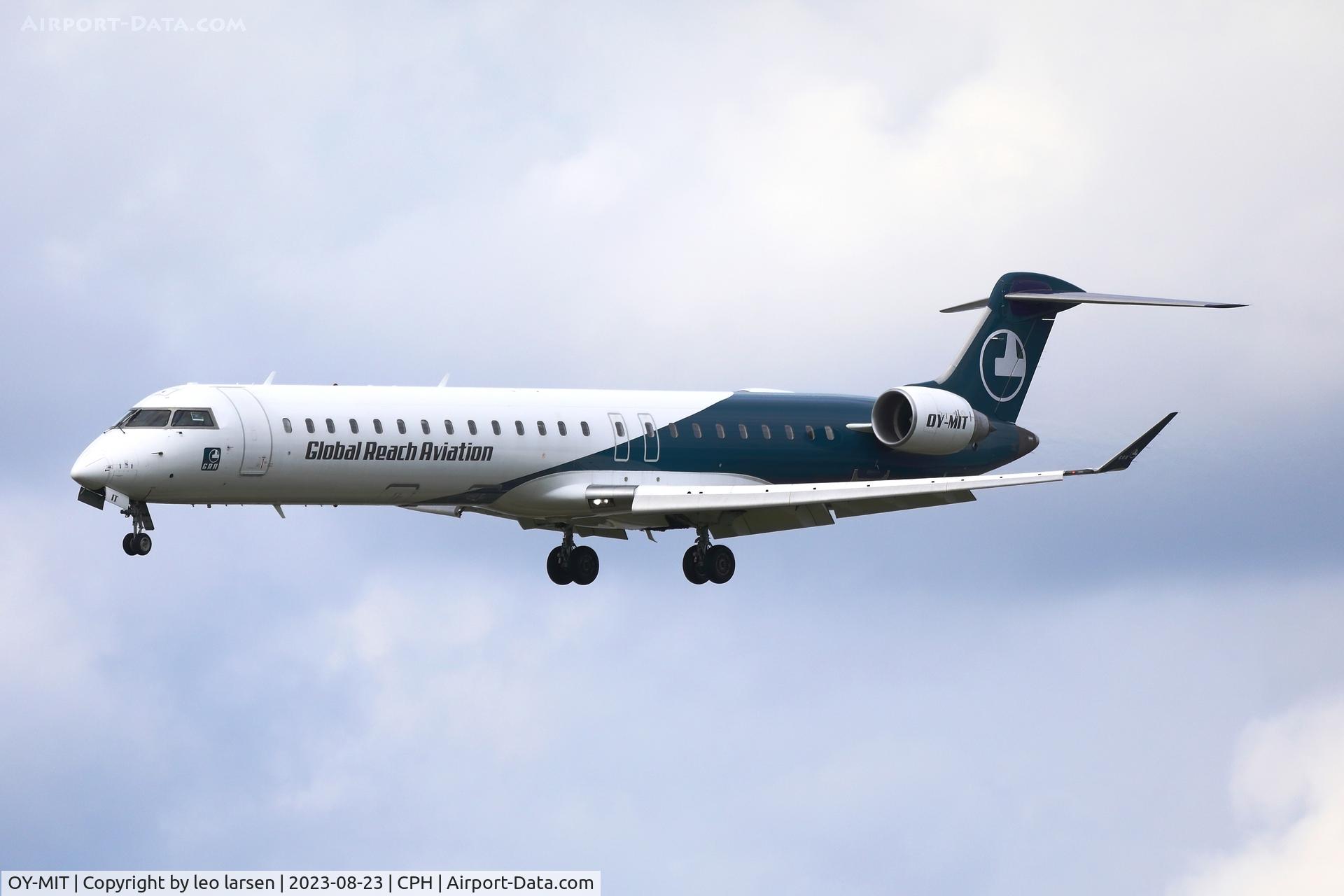 OY-MIT, 2006 Bombardier CRJ-900LR (CL-600-2D24) C/N 15078, Copenhagen 23.8.2023