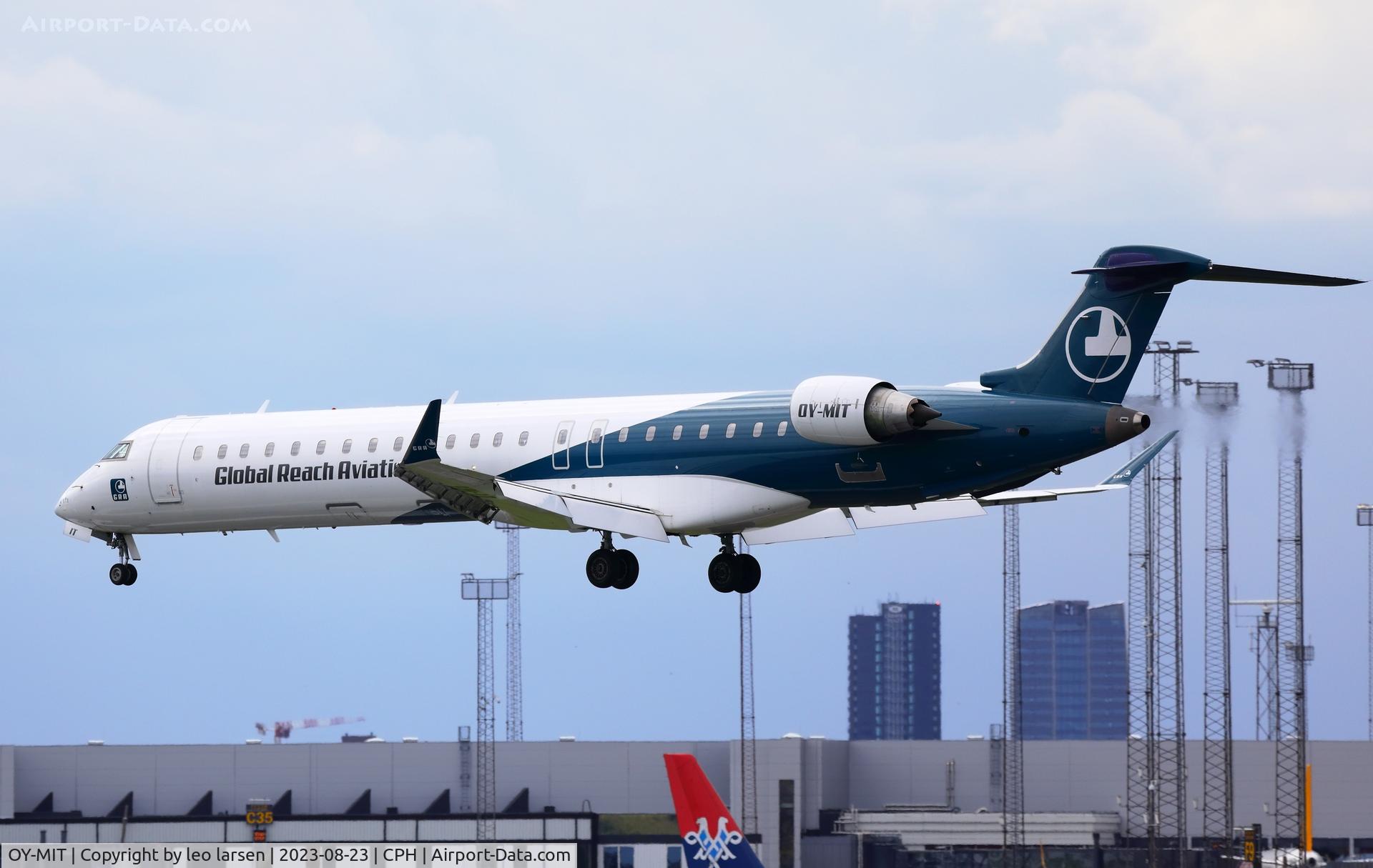 OY-MIT, 2006 Bombardier CRJ-900LR (CL-600-2D24) C/N 15078, Copenhagen 23.8.2023