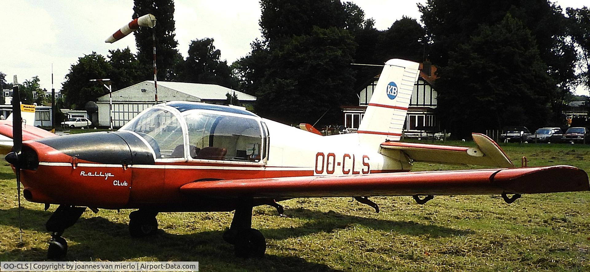OO-CLS, 1968 Socata MS-880B Rallye Club C/N 1194, ex-slide