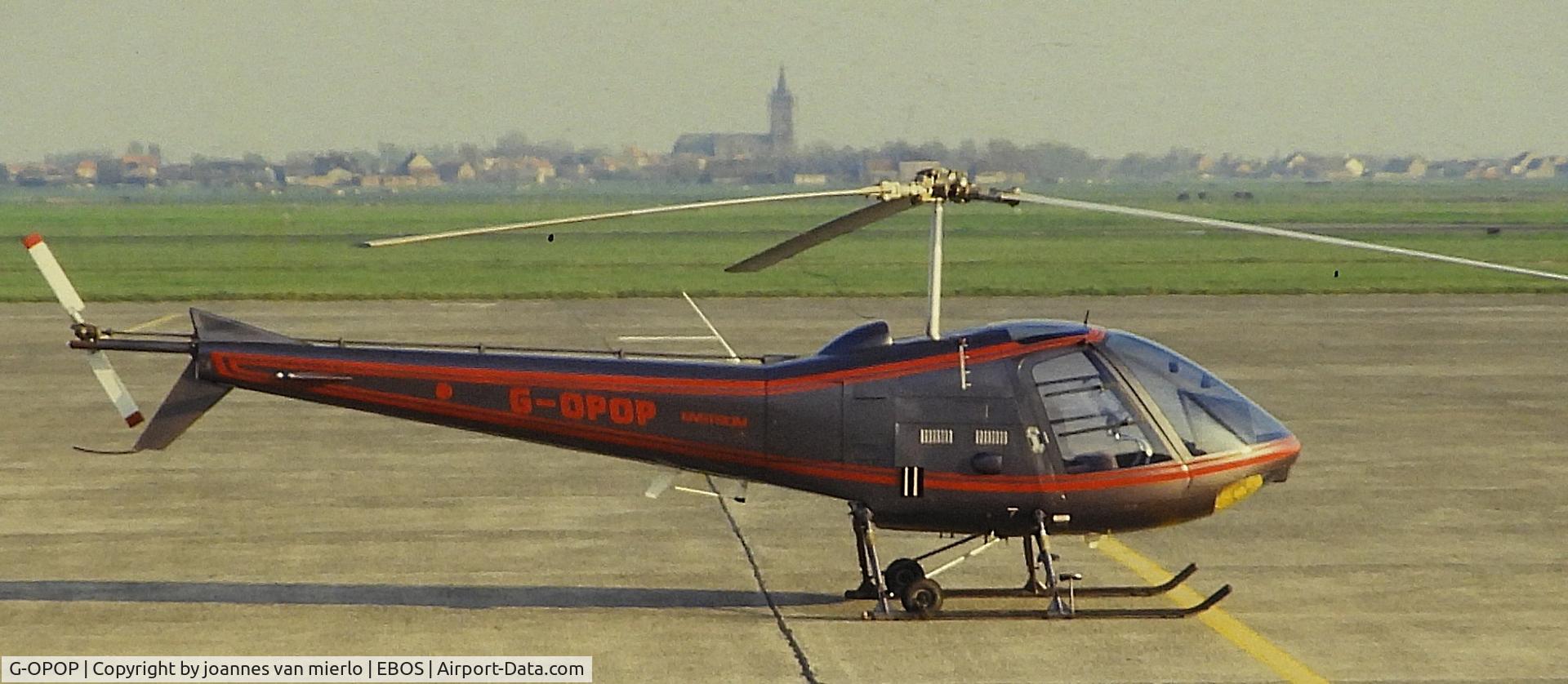 G-OPOP, 1980 Enstrom 280C-UK Shark C/N 1195, ex-slide