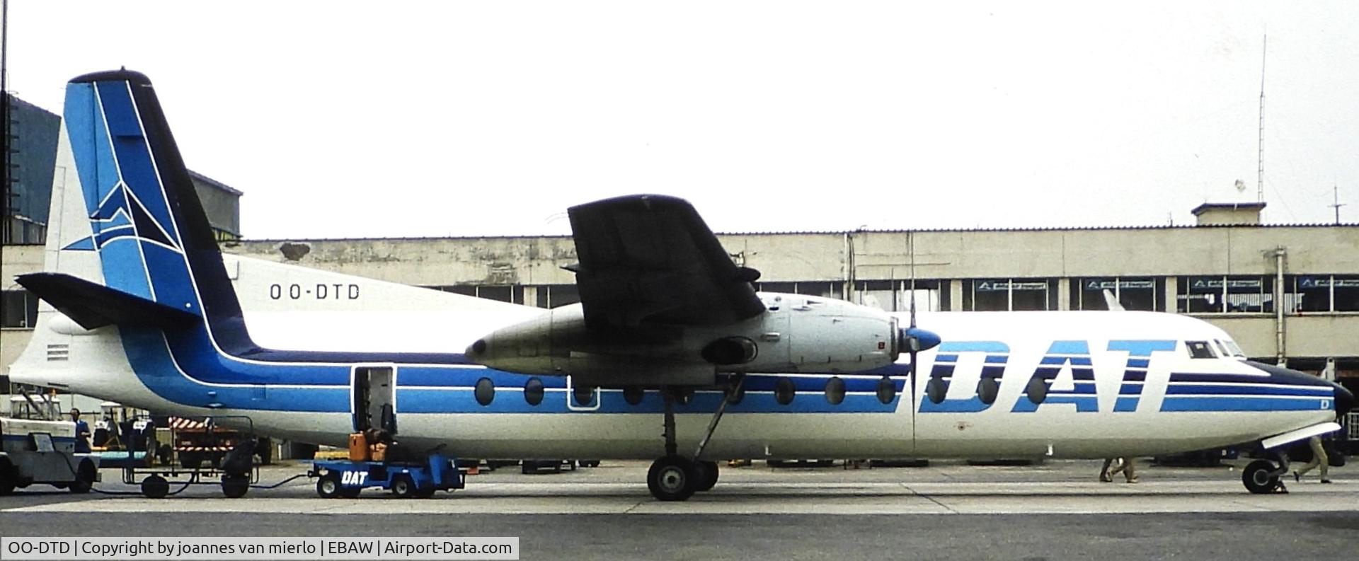 OO-DTD, 1967 Fairchild Hiller FH-227B C/N 555, ex-slide