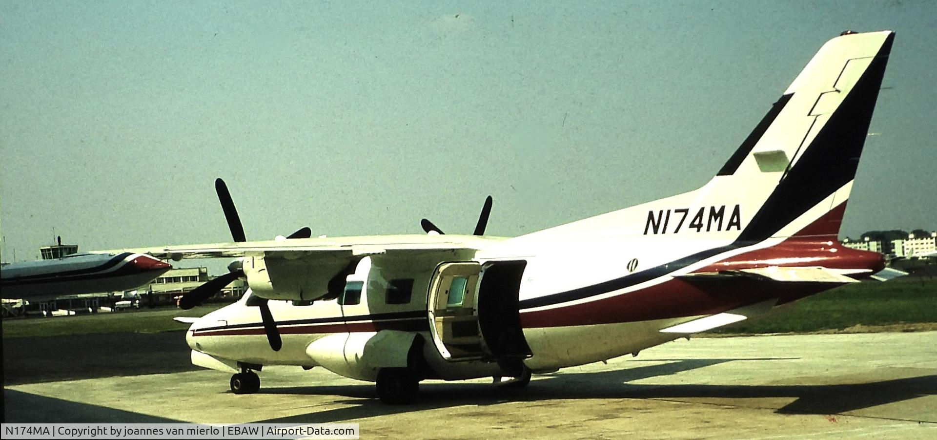 N174MA, 1979 Mitsubishi MU-2B-60 Marquise C/N 753 S.A., ex-slide