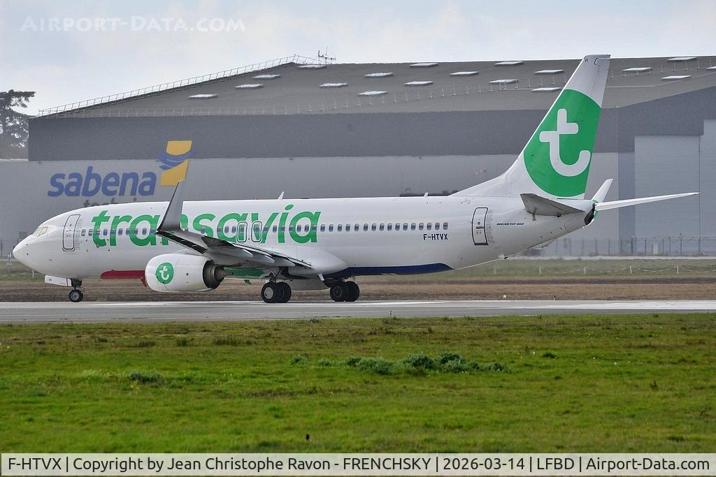 F-HTVX, 2013 Boeing 737-8JP C/N 39020, Bordeaux (BOD)	Paris (ORY)	TO751