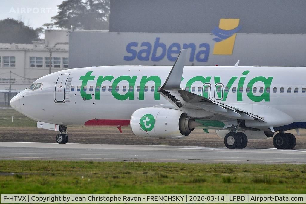 F-HTVX, 2013 Boeing 737-8JP C/N 39020, Bordeaux (BOD)	Paris (ORY)	TO751