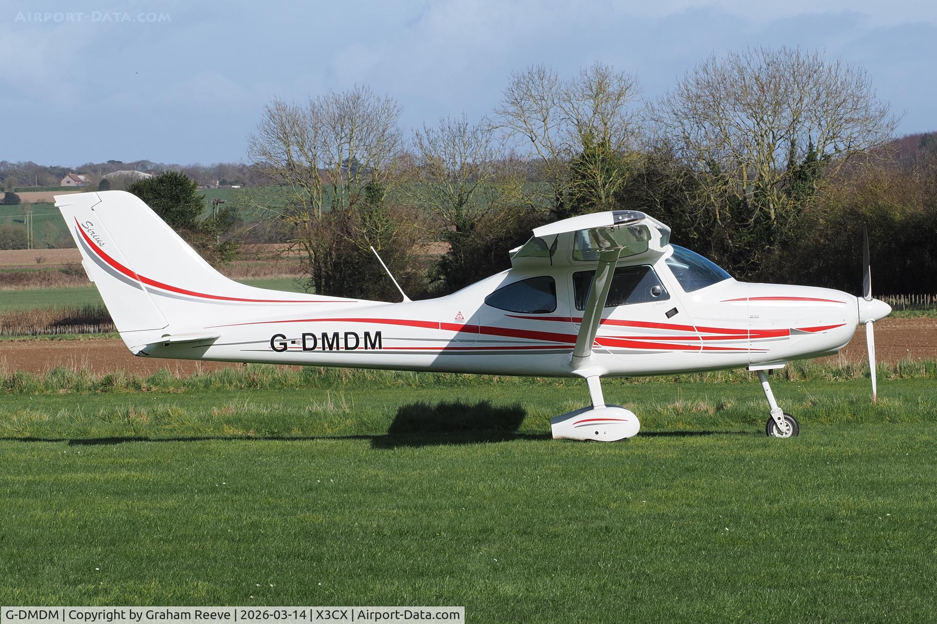 G-DMDM, 2025 TL Ultralight SRO TL-3000 Sirius 600 C/N 25 SI 250, Parked at Northrepps.