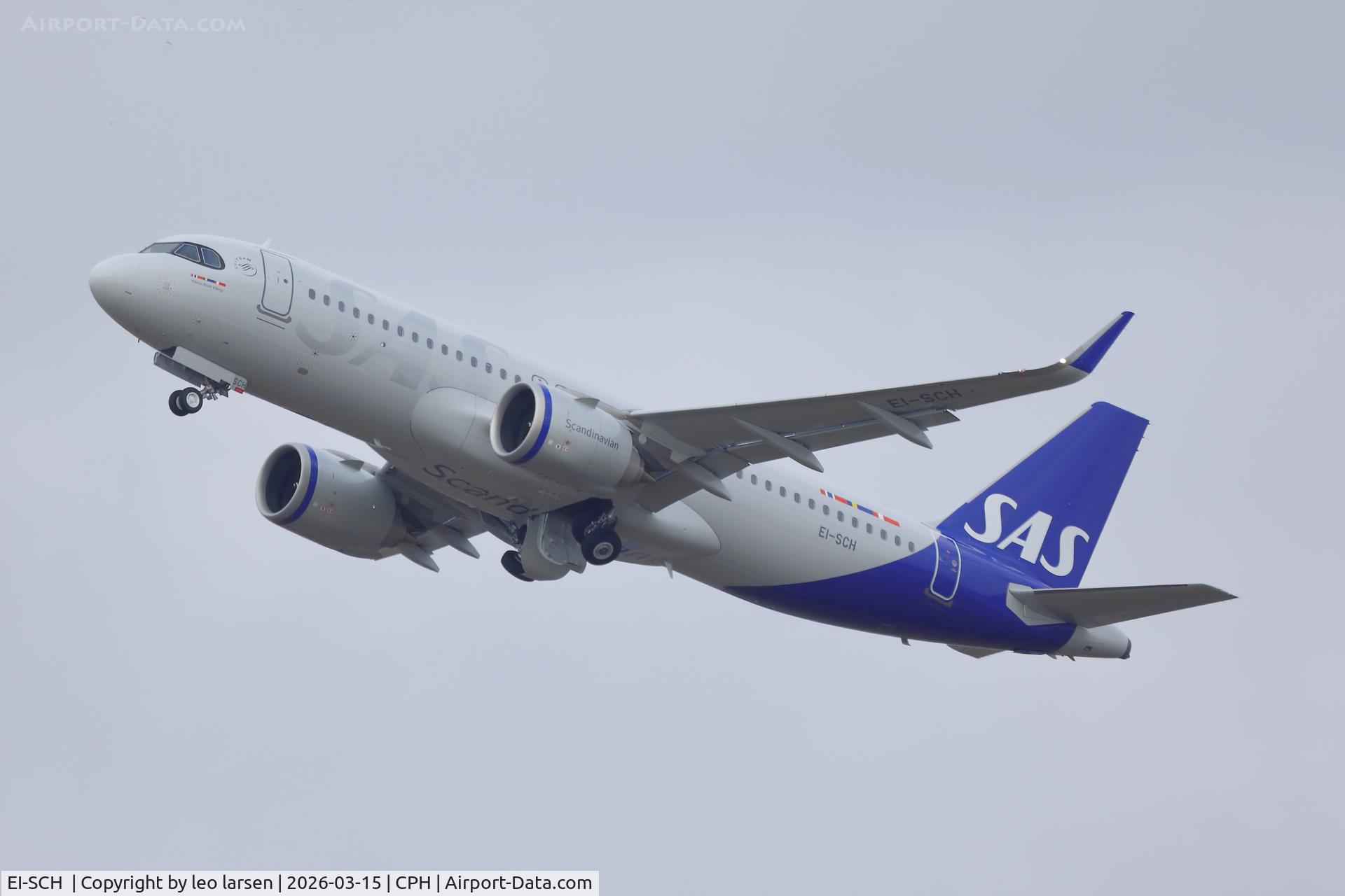 EI-SCH, 2025 Airbus A320-251N C/N 13083, Copenhagen 15.3.2026
