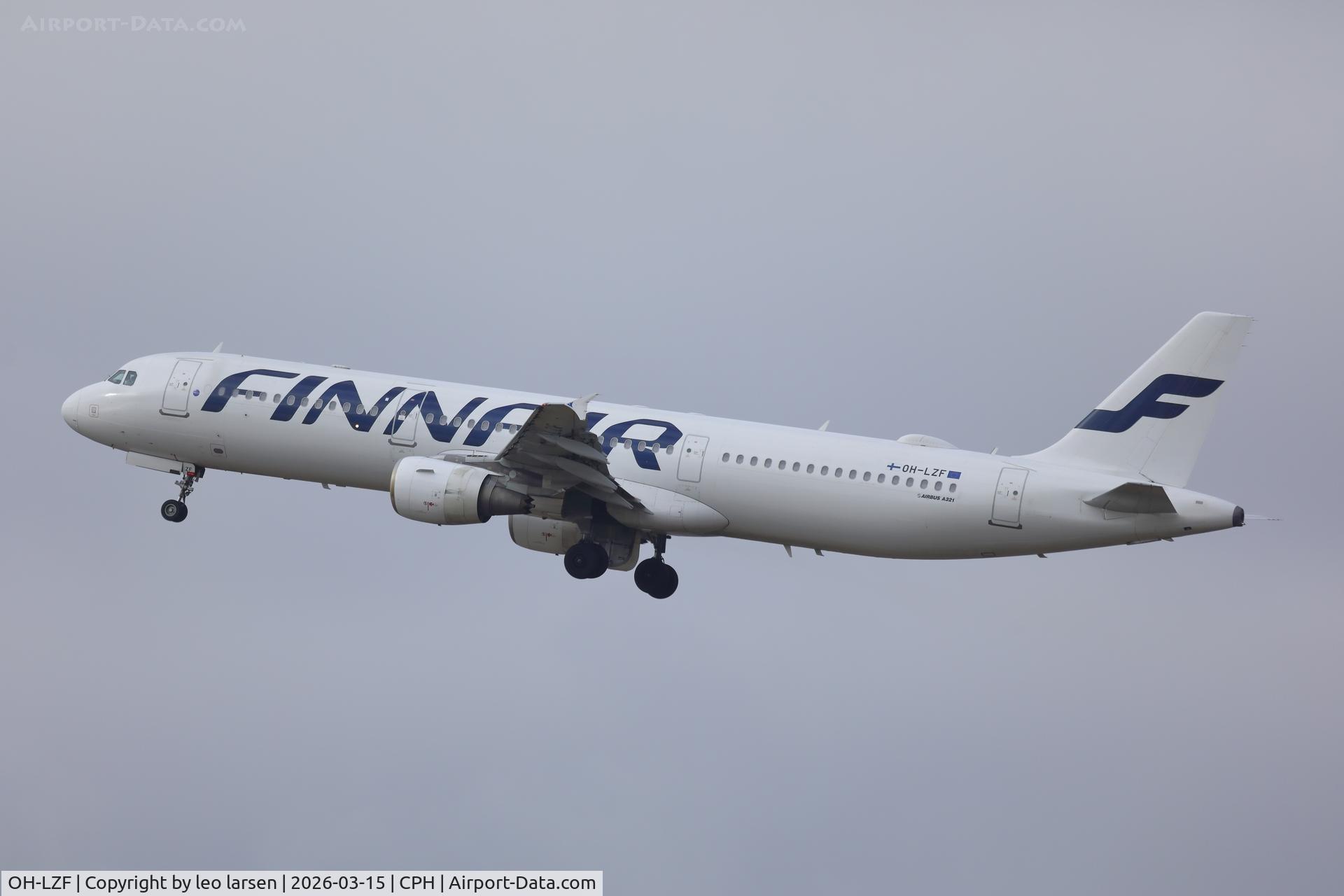 OH-LZF, 2004 Airbus A321-211 C/N 2208, Copenhagen 15.3-2026
