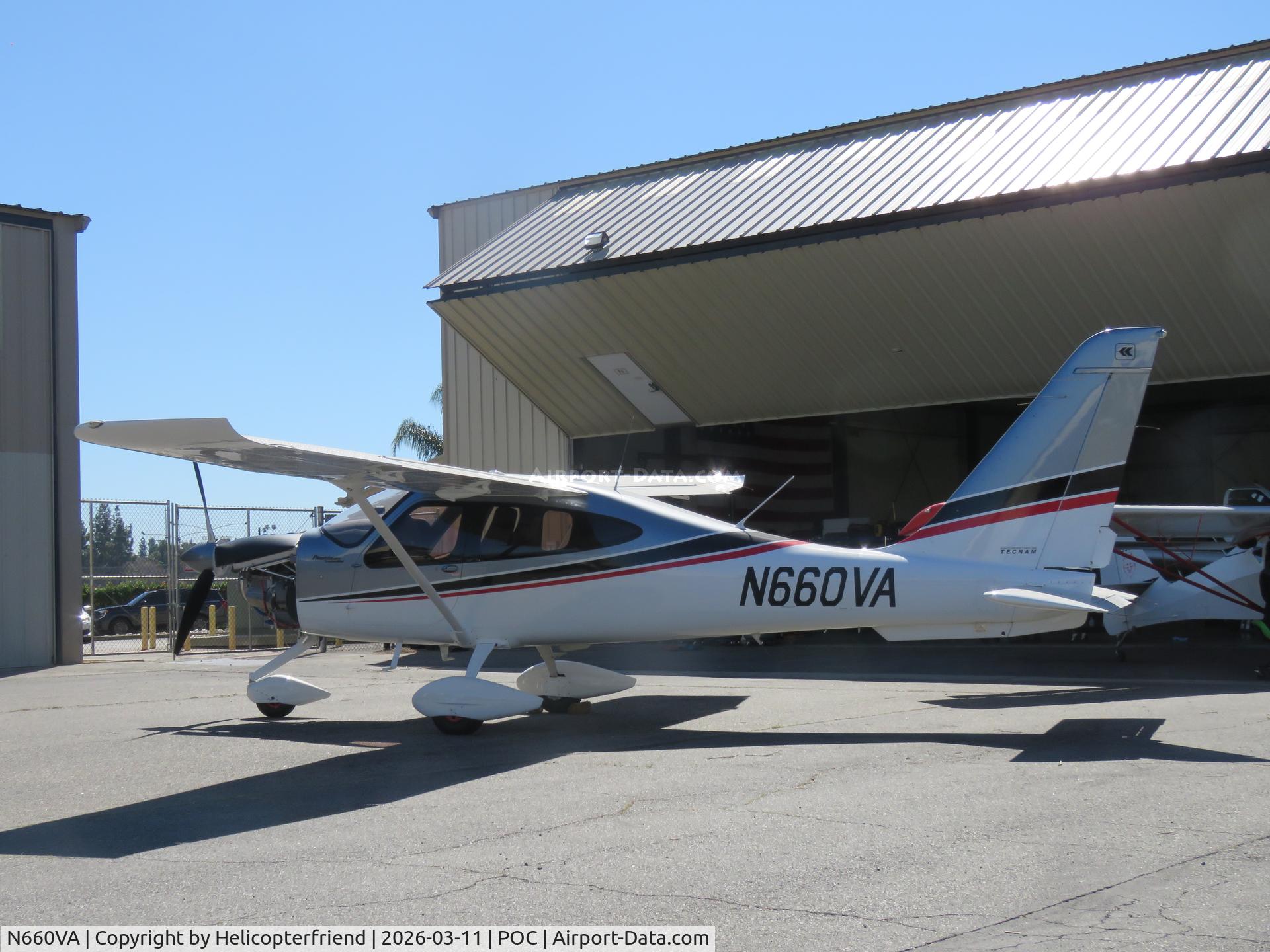 N660VA, 2022 Tecnam P2010 TDI C/N 173/US, Being worked on
