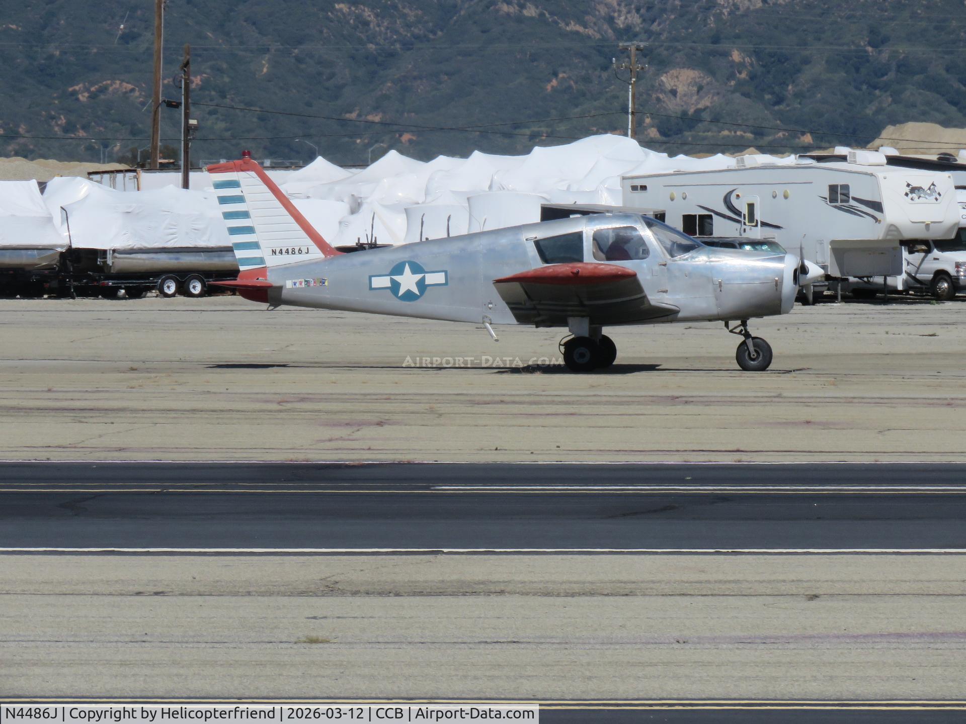 N4486J, 1967 Piper PA-28-140 C/N 28-22904, On taxiway November