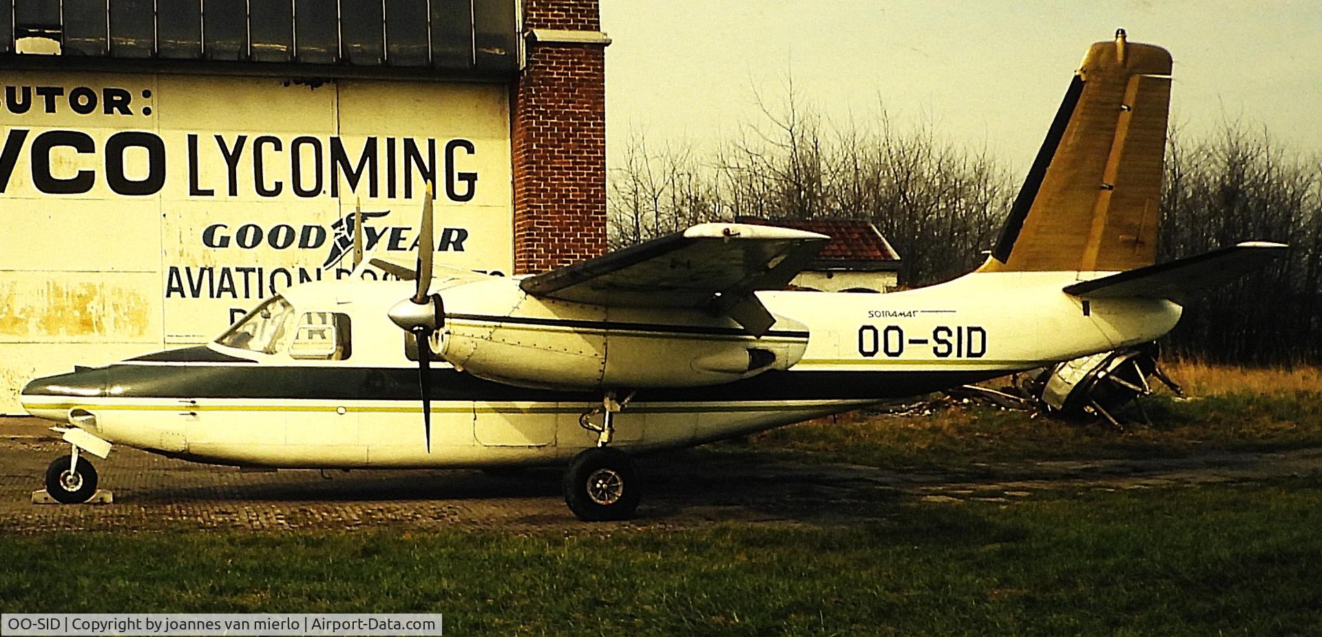 OO-SID, Aero Commander 680E Commander C/N 357-46, ex-slide