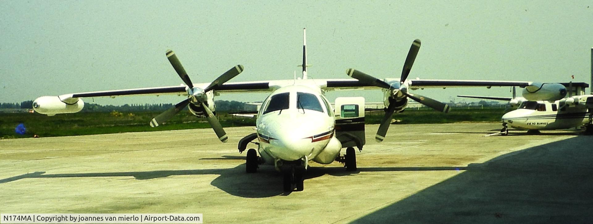 N174MA, 1979 Mitsubishi MU-2B-60 Marquise C/N 753 S.A., ex-slide