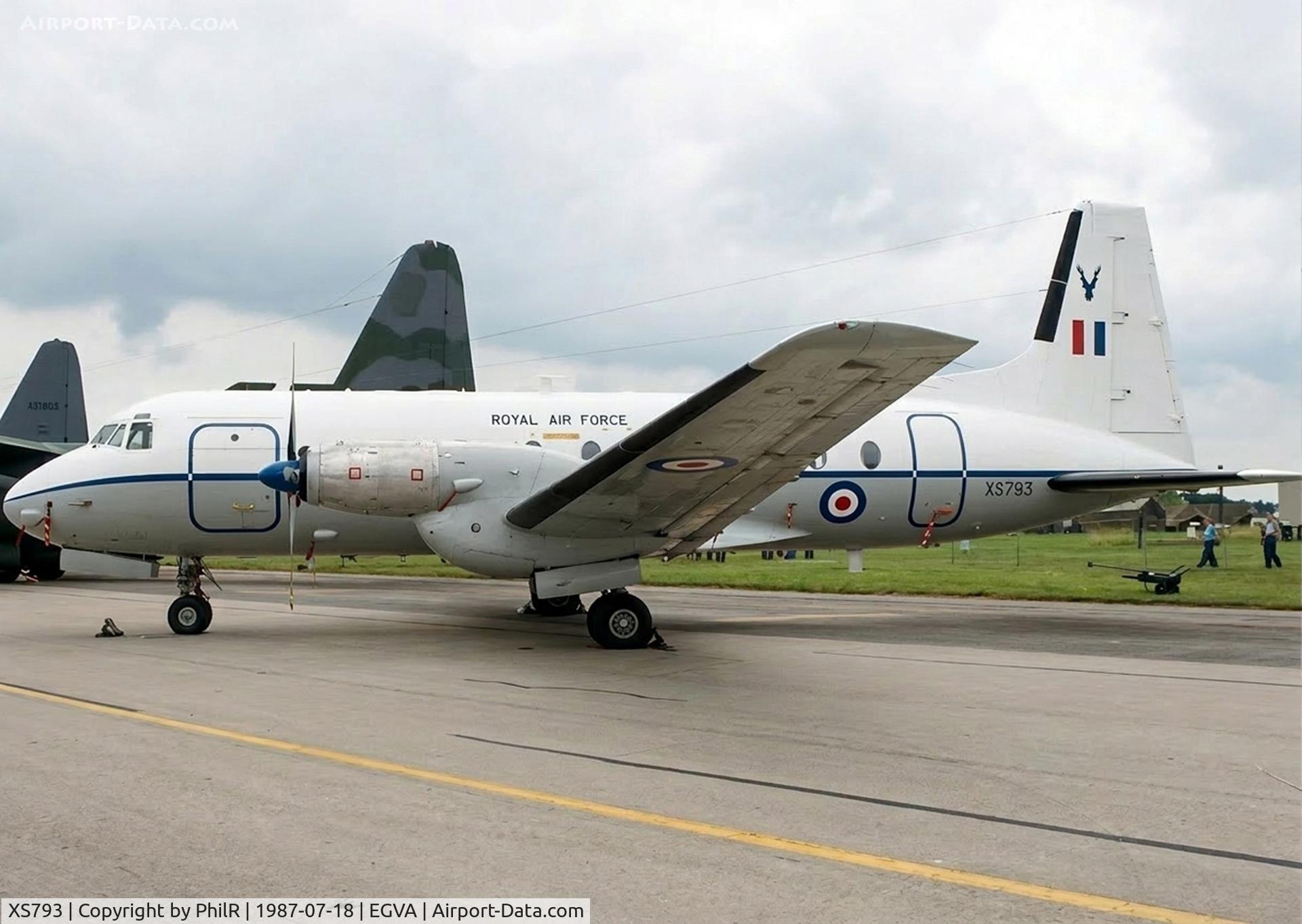 XS793, Hawker Siddeley HS-748 Andover CC2 C/N 1565, XS793 1965 HS Andover CC2 RAF IAT