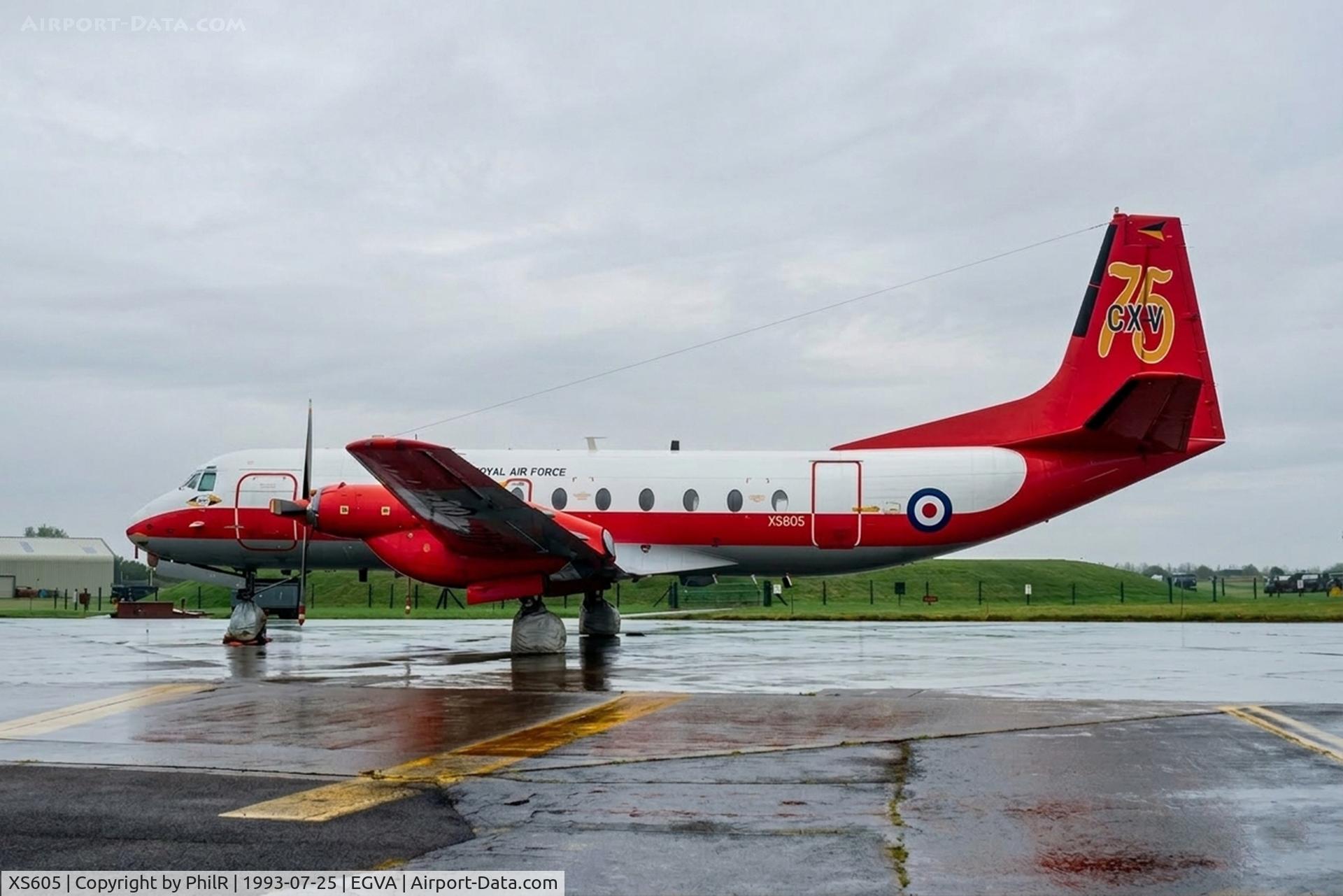 XS605, 1966 Hawker Siddeley HS-780 Andover E3 C/N BN12, XS605 1966 HS Andover E3 RAF IAT Fairford