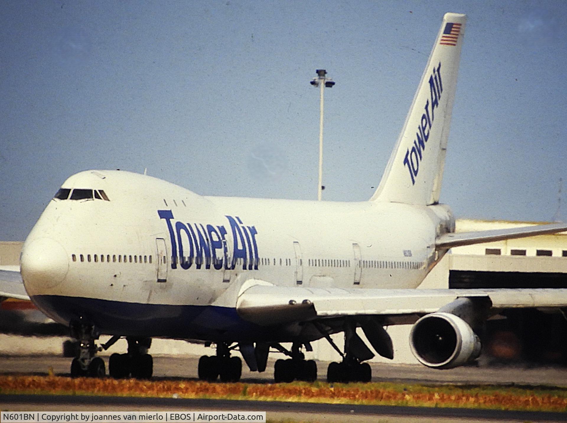 N601BN, 1970 Boeing 747-127 C/N 20207, ex-slide