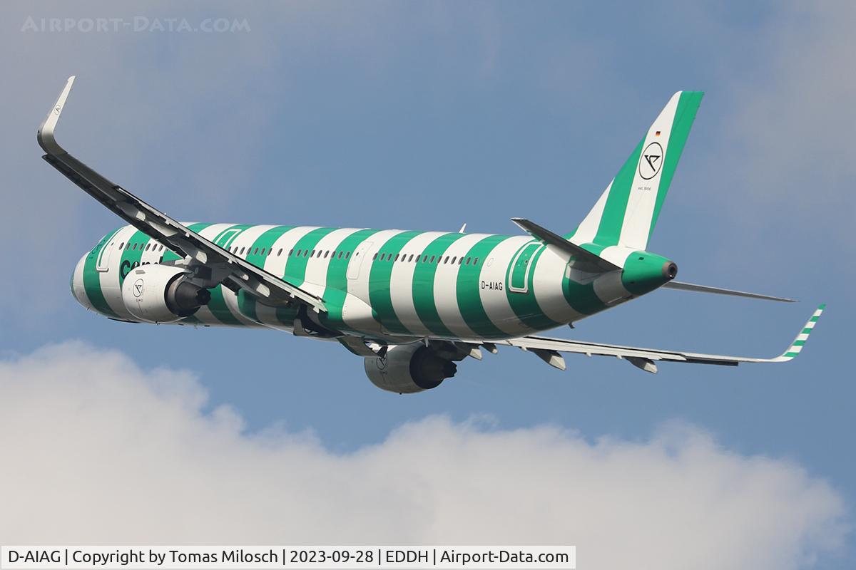 D-AIAG, 2015 Airbus A321-211 C/N 6590, Hamburg