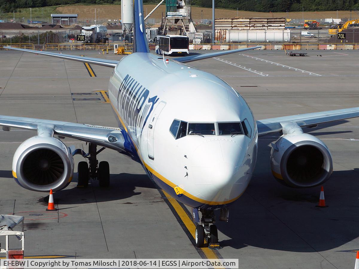 EI-EBW, 2009 Boeing 737-8AS C/N 35010, London Stansted