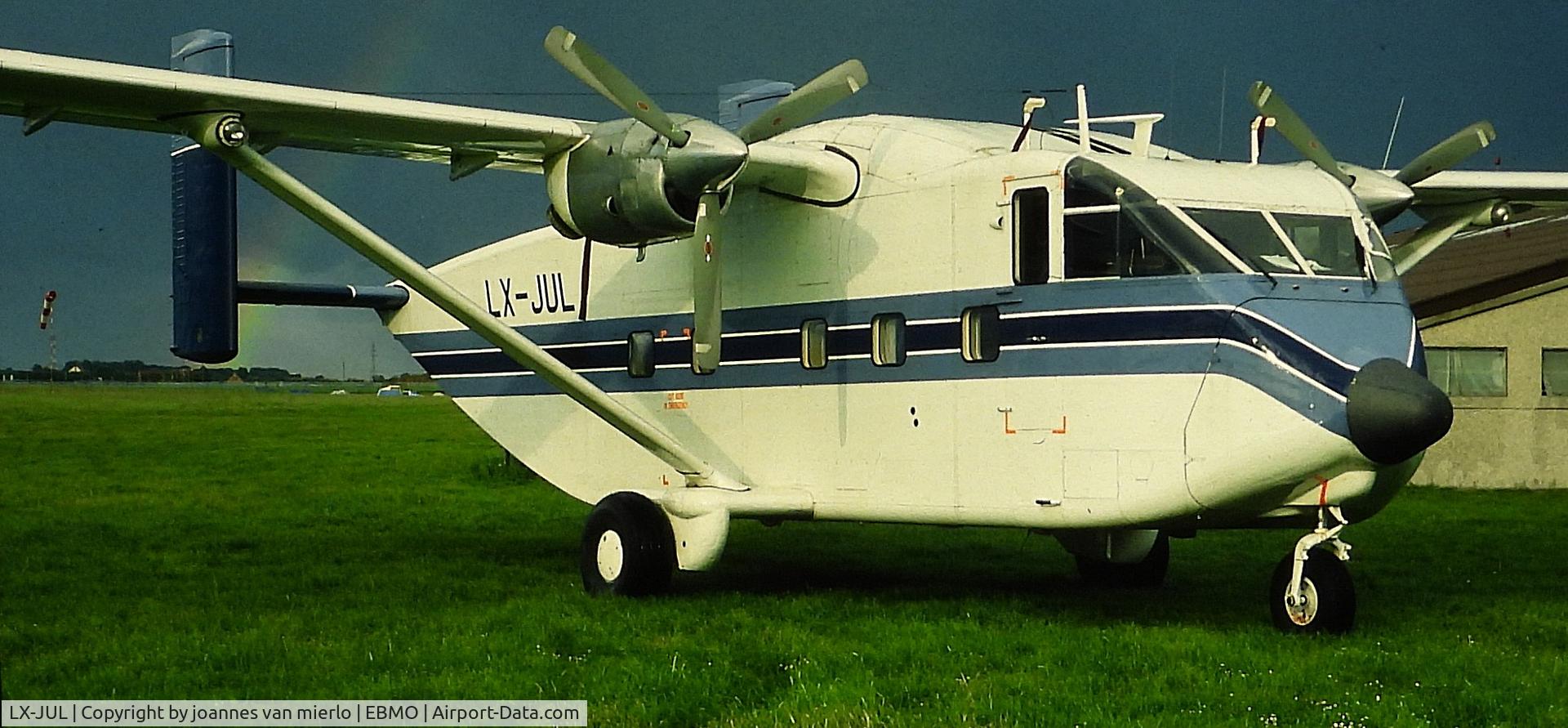 LX-JUL, 1975 Short SC-7 Skyvan 3-100 C/N SH.1943, ex-slide