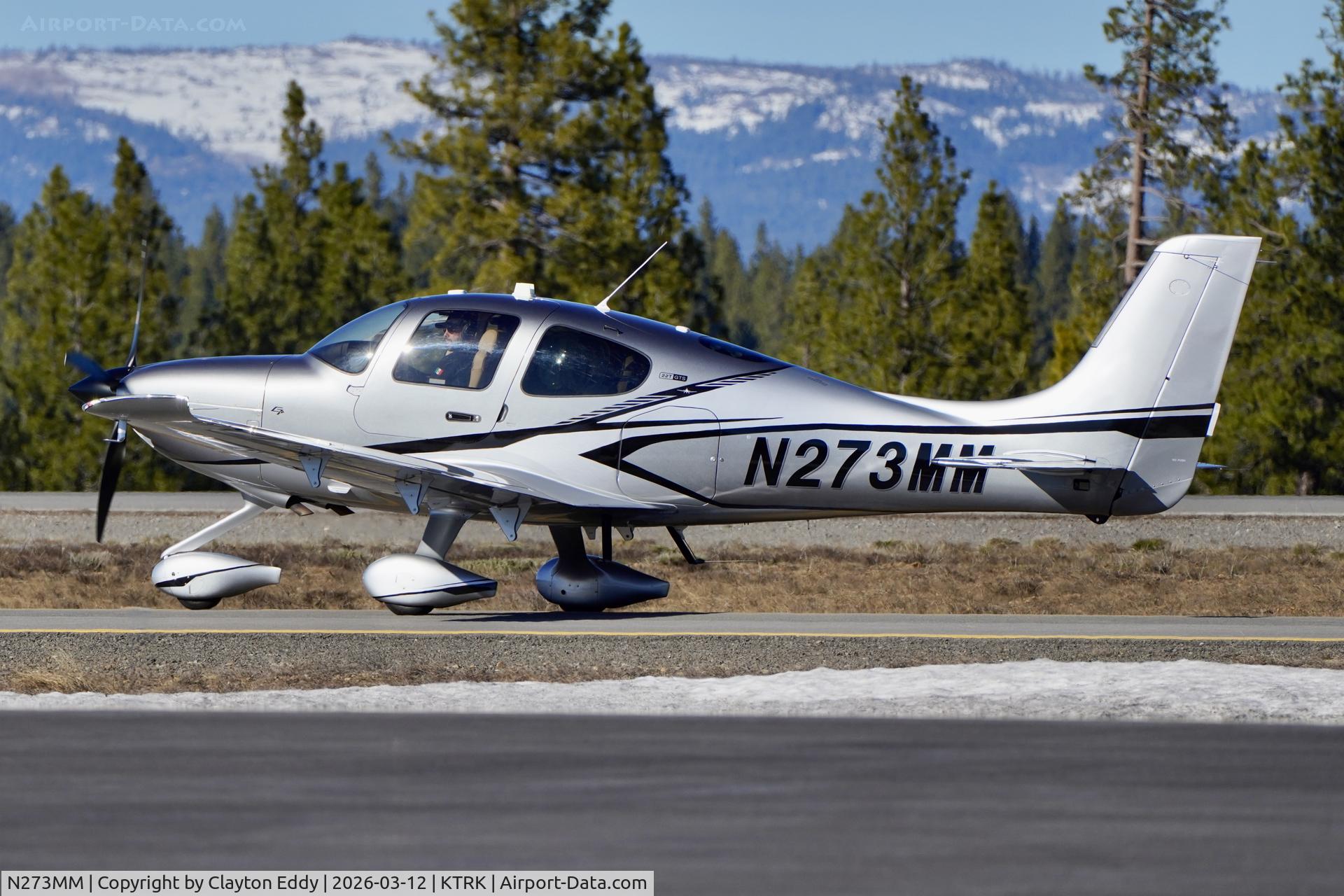 N273MM, 2025 Cirrus Design Corp SR22T C/N 11078, Truckee Tahoe airport in California 2026