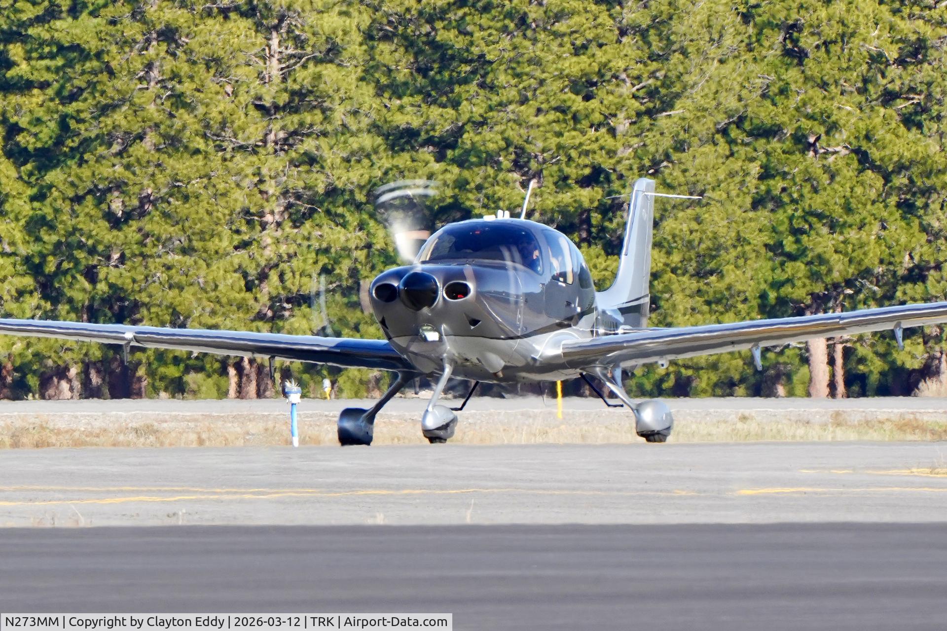 N273MM, 2025 Cirrus Design Corp SR22T C/N 11078, Truckee Tahoe airport in California 2026
