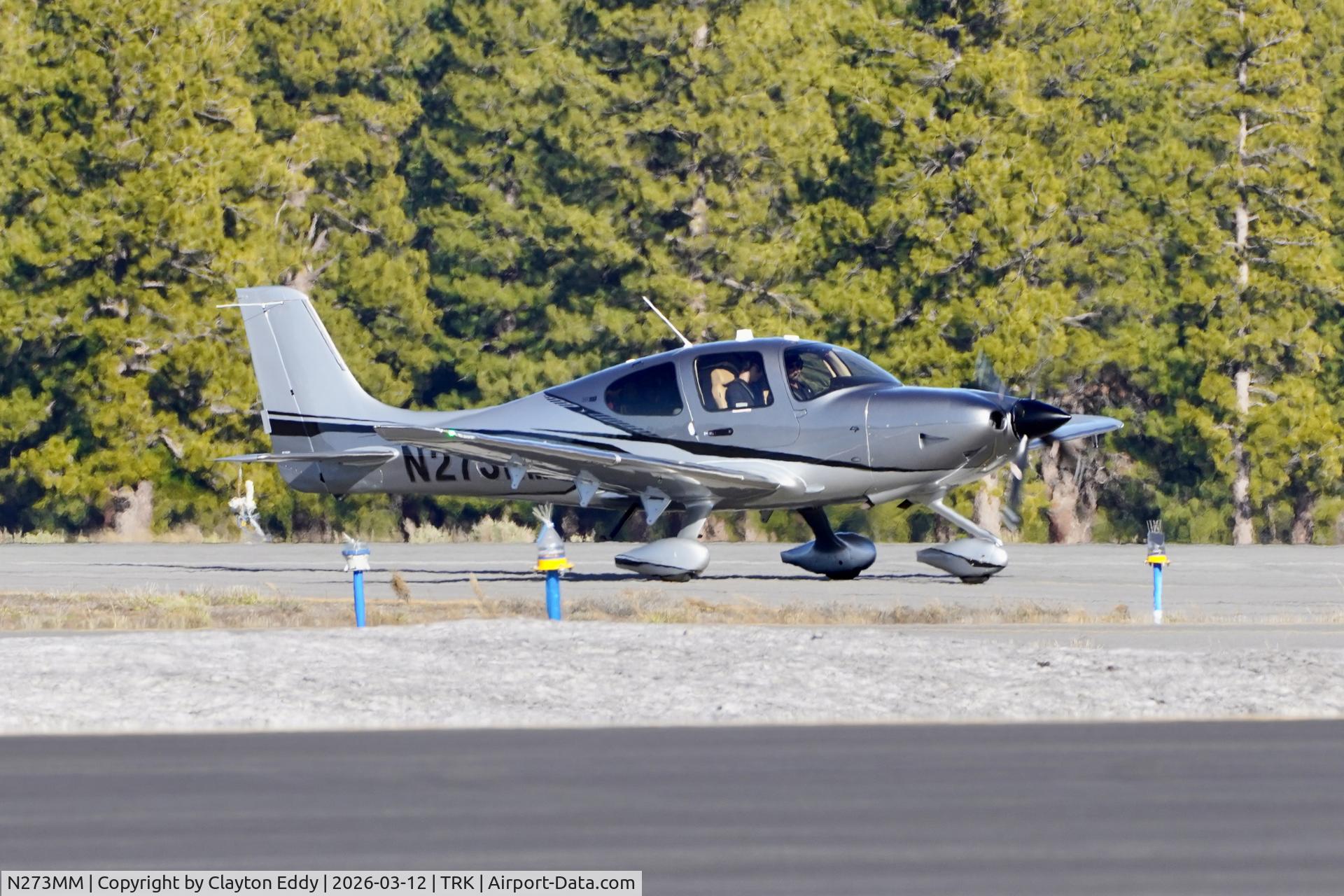 N273MM, 2025 Cirrus Design Corp SR22T C/N 11078, Truckee Tahoe airport in California 2026