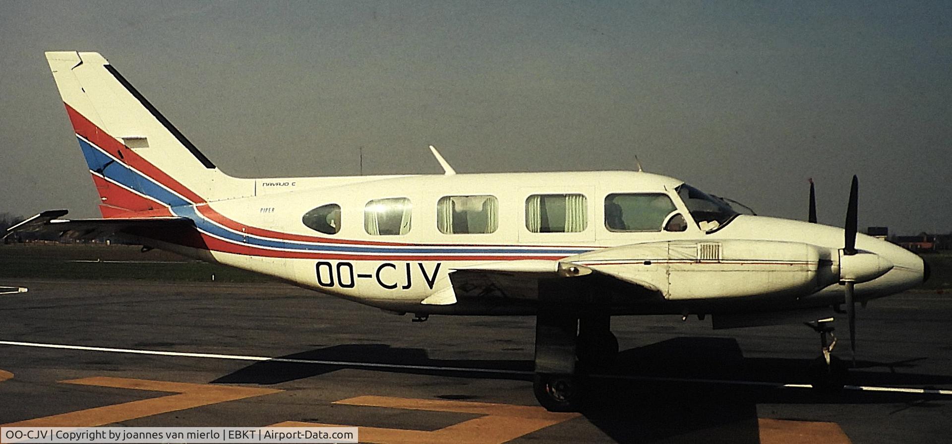 OO-CJV, 1977 Piper PA-31 C/N 31-7712101, ex-slide