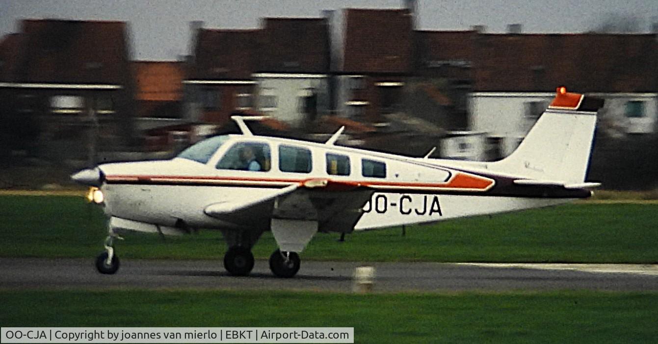 OO-CJA, Beech A36 Bonanza 36 C/N E-926, ex-slide