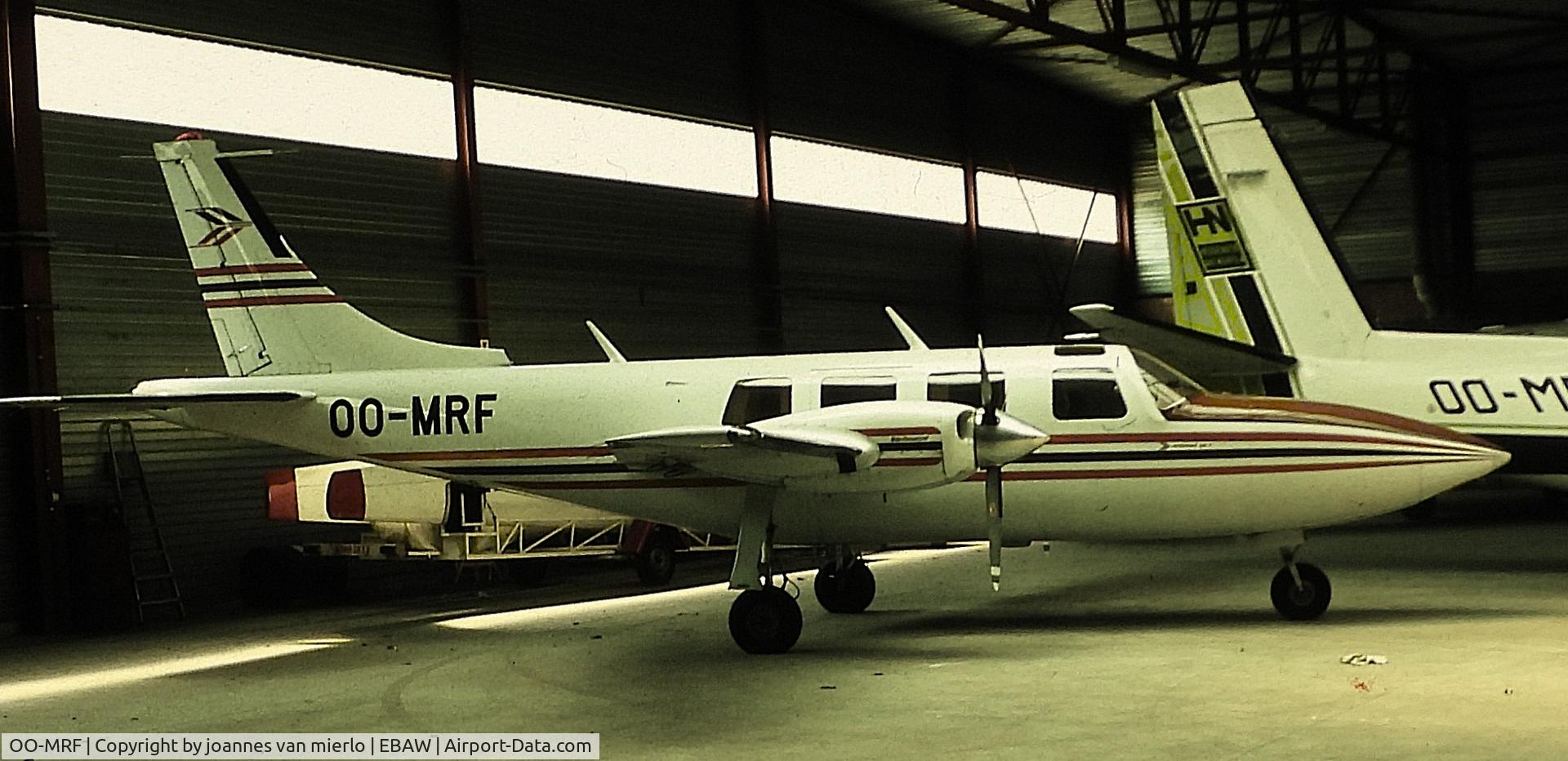 OO-MRF, 1978 Piper Aerostar 601P C/N 61P-0554-238, ex-slide