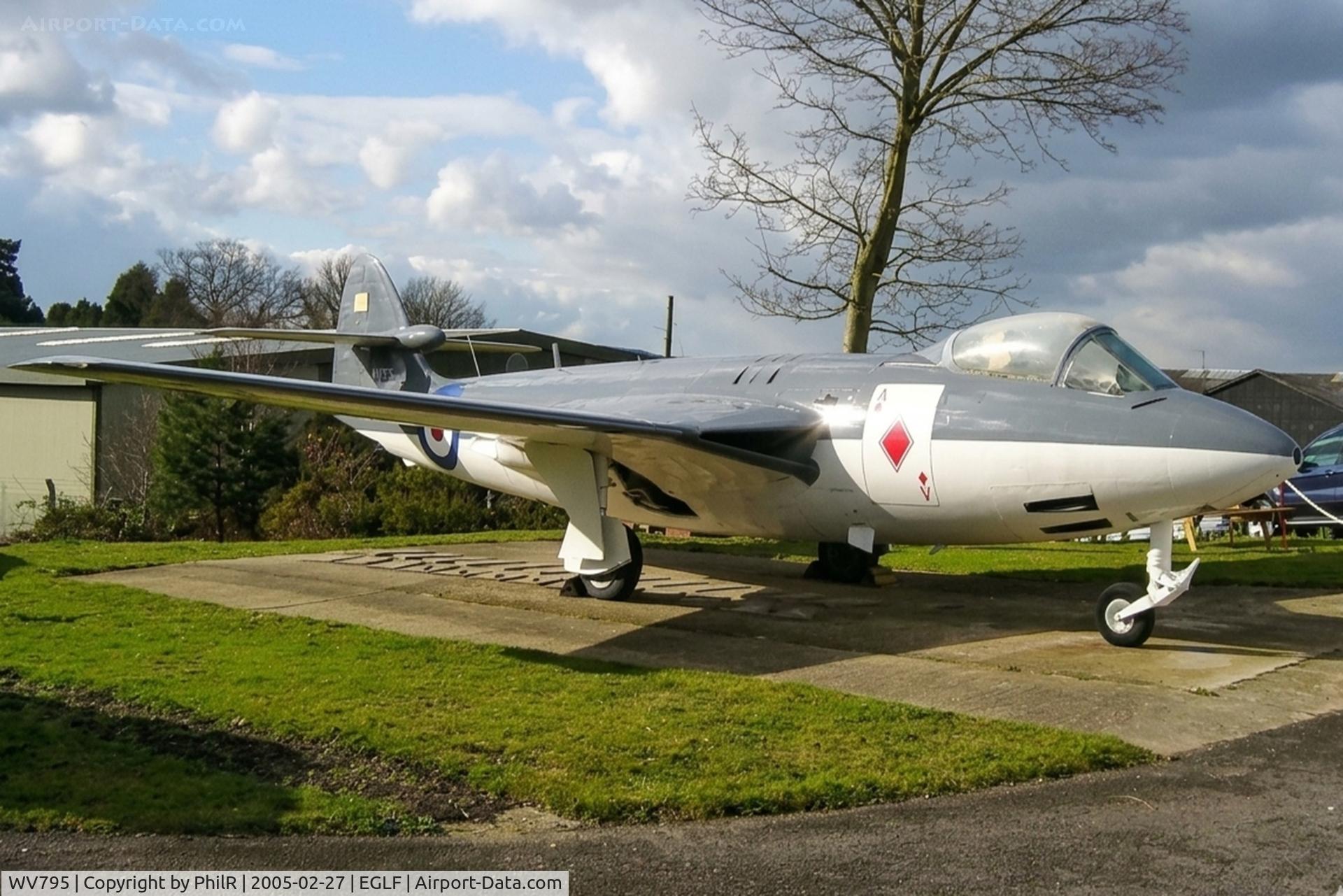 WV795, Hawker Sea Hawk FGA.6 C/N 6056, WV795 1954 Hawker Sea Hawk FGA6 FAST 