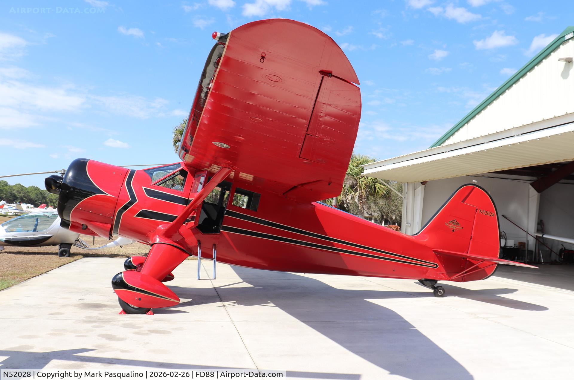 N52028, 1944 Stinson V77 Reliant C/N 77-229, Stinson V77